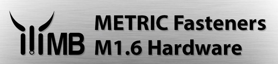 M1.6 socket cap and Phillips pan head screws – metric precision hardware | Monster Bolts