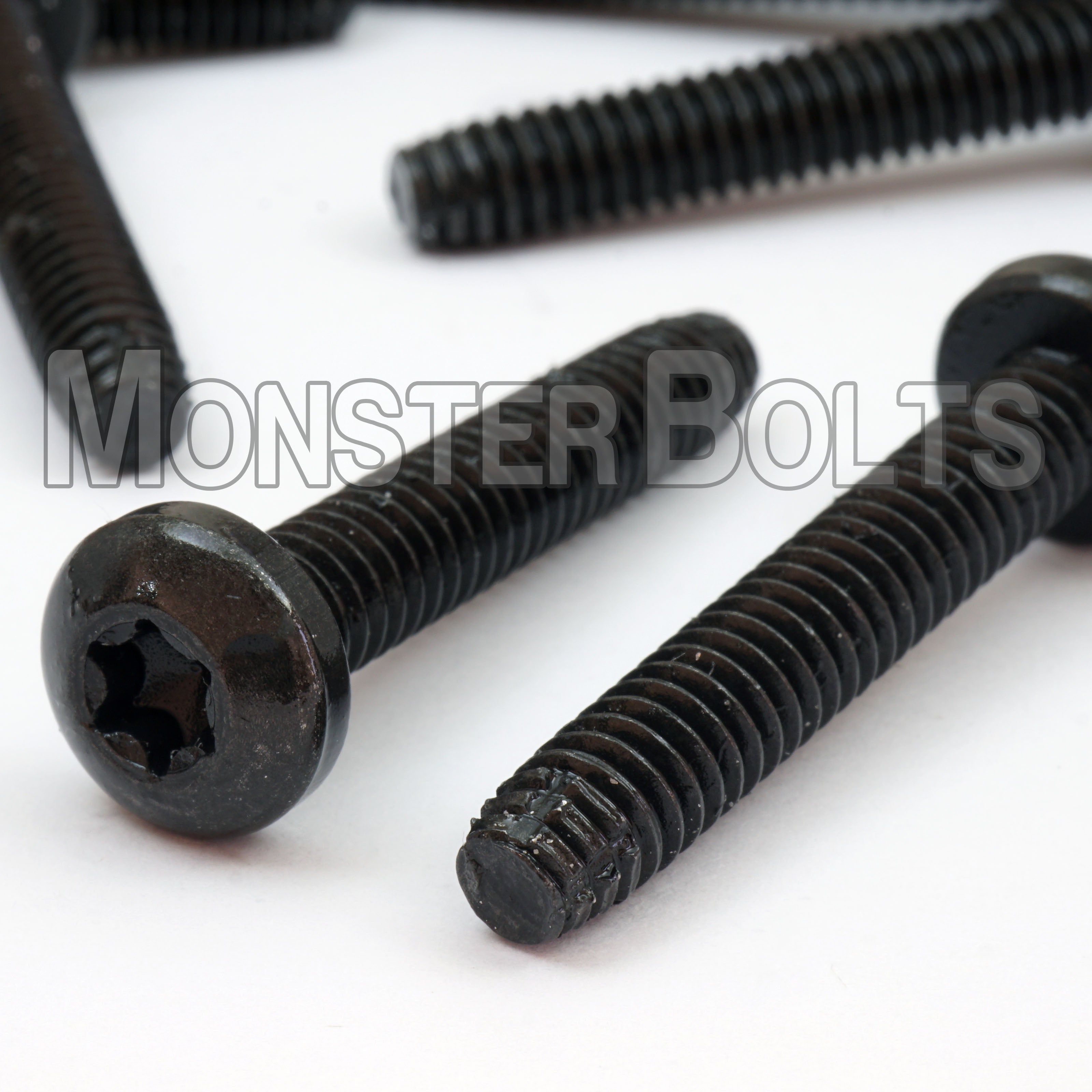 Bulk 5/16″-18 6-Lobe (Torx) Pan Head Floor-Board Screws — Type F Thread-Cutting, Black-Phosphate