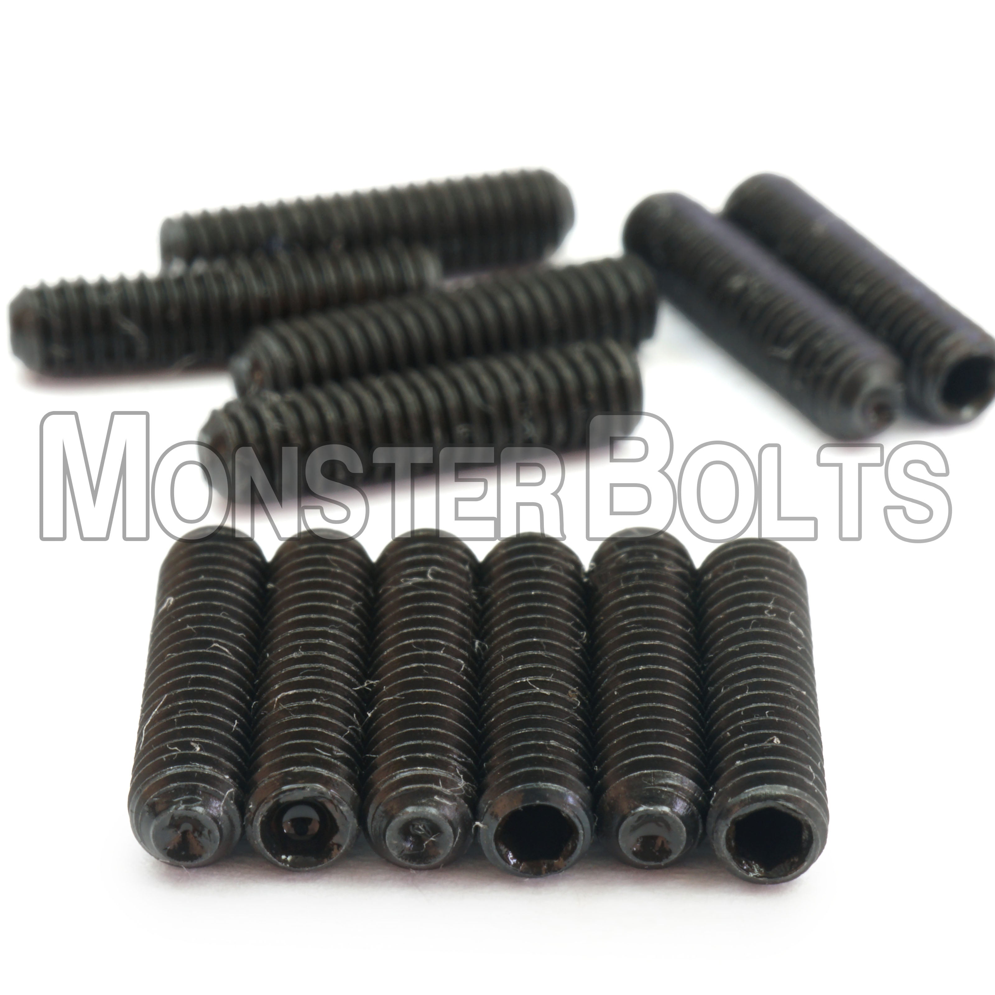 VegaTrem VT2 (Tele) Saddle Height Screws — 12-Piece Set in Black or Stainless (5–10 mm Lengths)