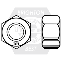 Bulk Heavy Hex Nuts – A563 Grade DH, Plain Finish, Coarse Thread, Made in USA – Monster Bolts