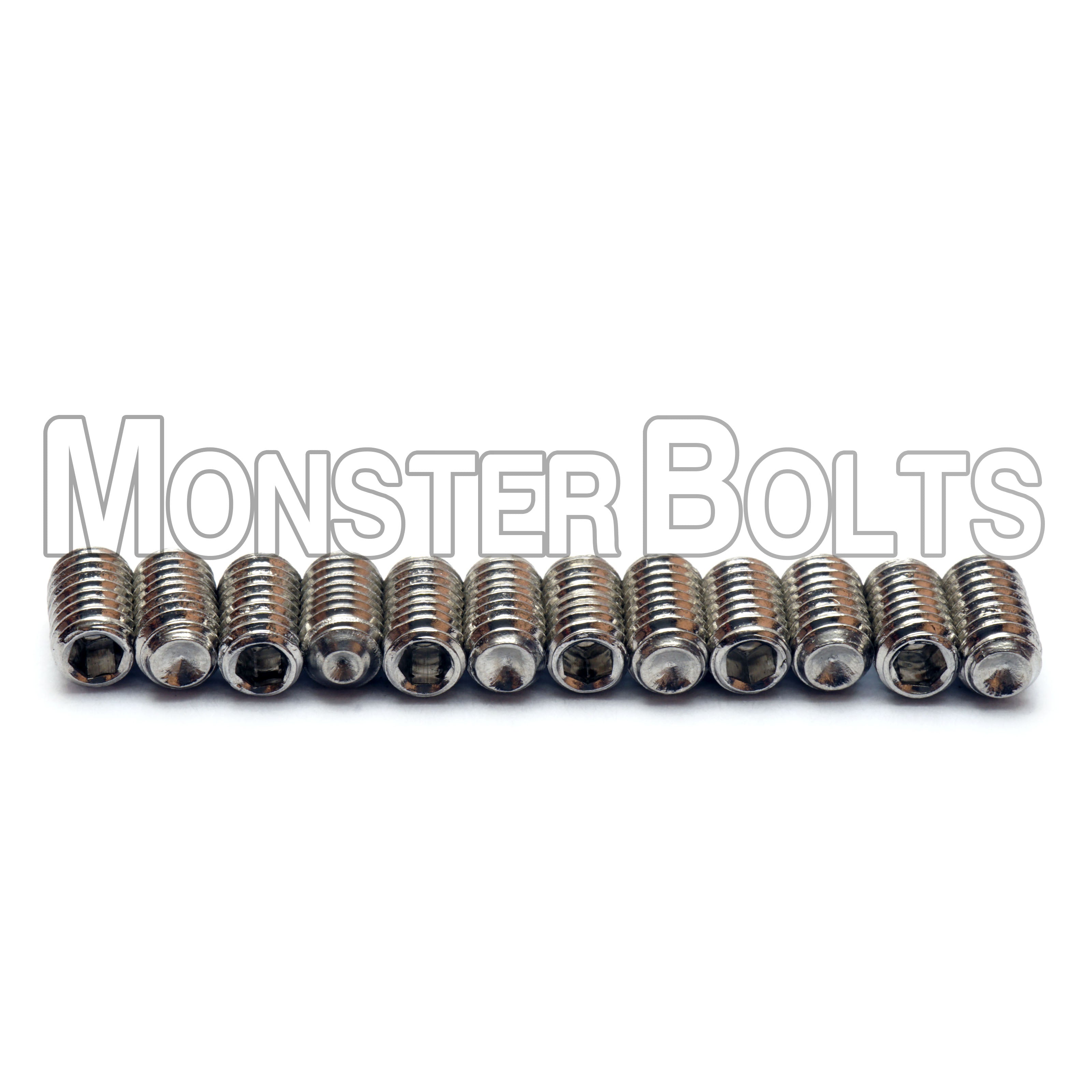 VegaTrem VT2 (Tele) Saddle Height Screws — 12-Piece Set in Black or Stainless (5–10 mm Lengths)