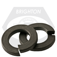 Bulk Regular Split Lock Washers – Carbon Thru-Hardened, Made in USA – Monster Bolts
