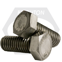 Bulk 7/8"-9 Grade A Hex Bolts (A307, Coarse Thread, Low Carbon, Plain)