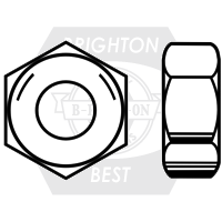 Bulk Finished Hex Nuts – Grade 5, Plain Finish, Coarse Thread, Made in USA – Monster Bolts