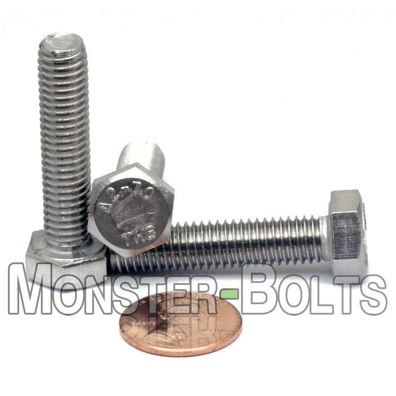 M8 Hex Bolts, Stainless Steel 18-8 (A2)