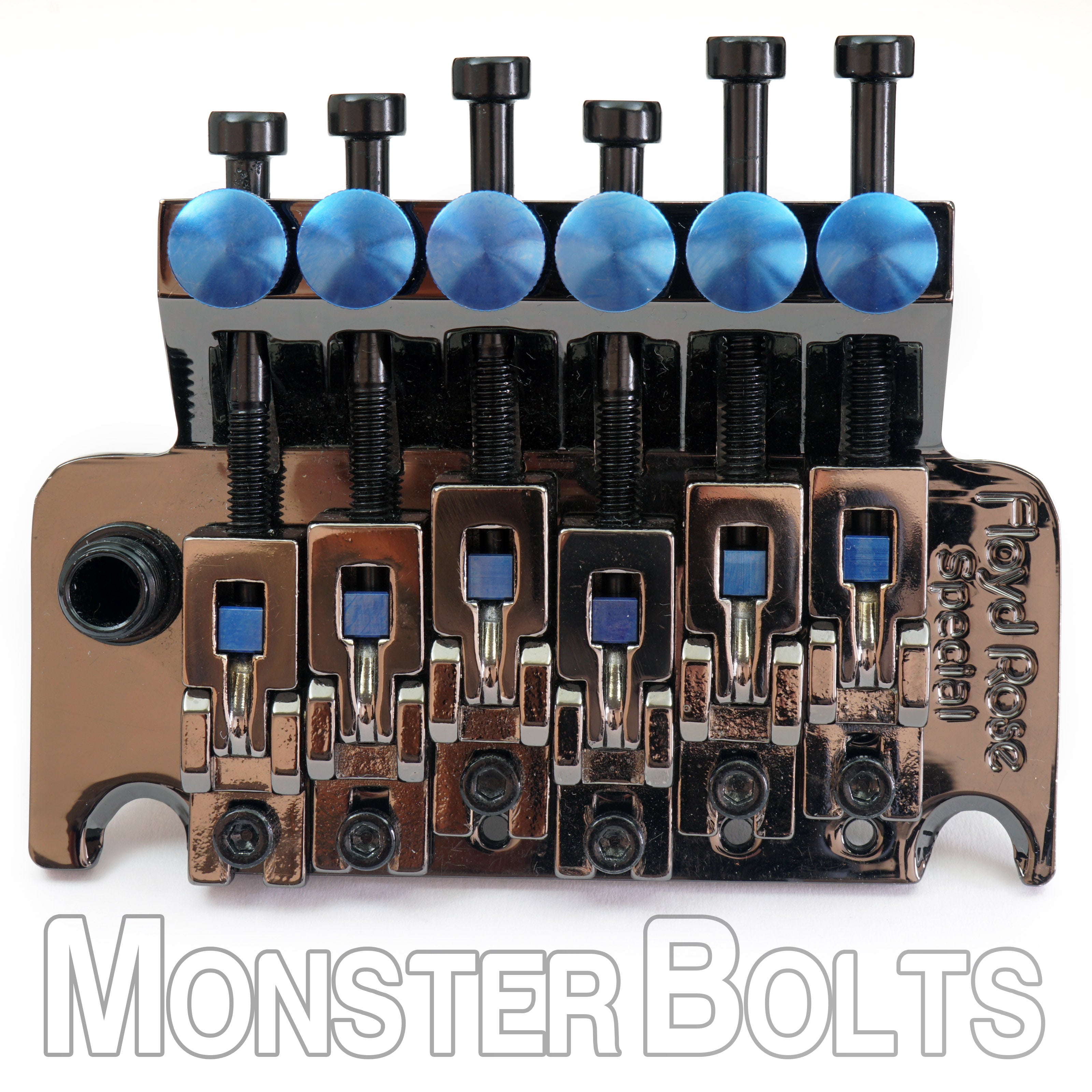Titanium Fine Tuners – Floyd Rose® Style Tremolo – Precision Lightweight Upgrade – Monster Bolts