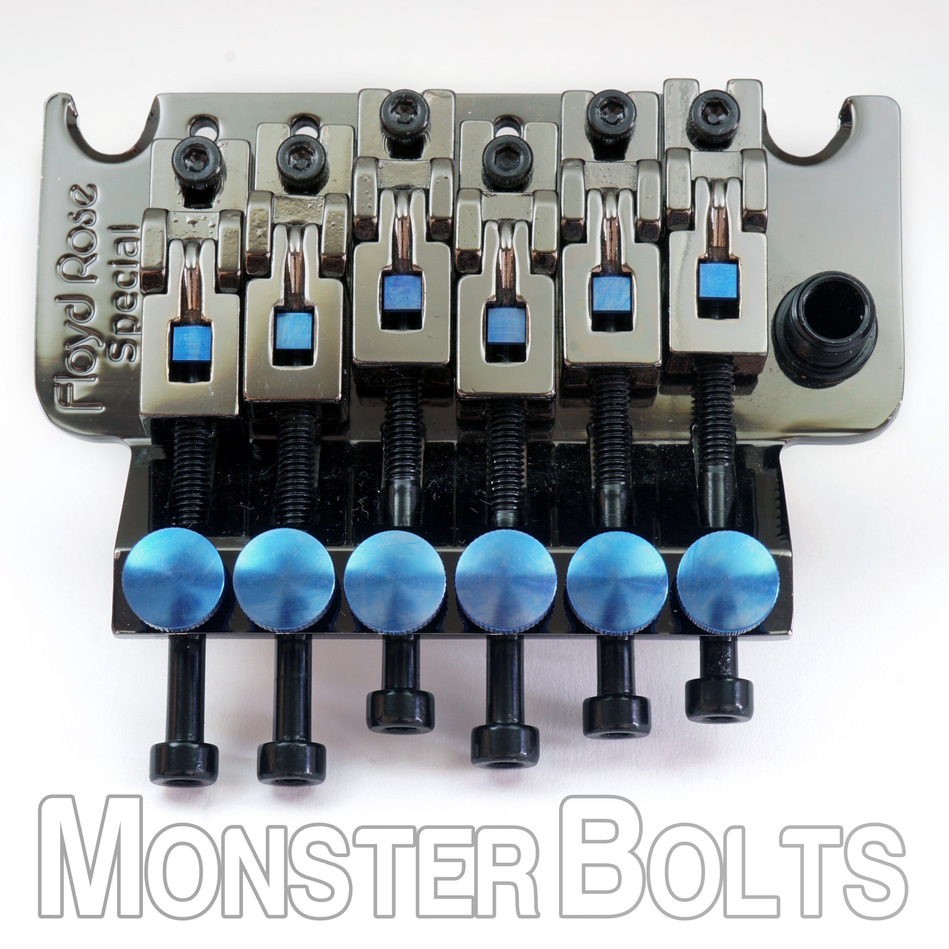 Titanium Fine Tuners – Floyd Rose® Style Tremolo – Precision Lightweight Upgrade – Monster Bolts