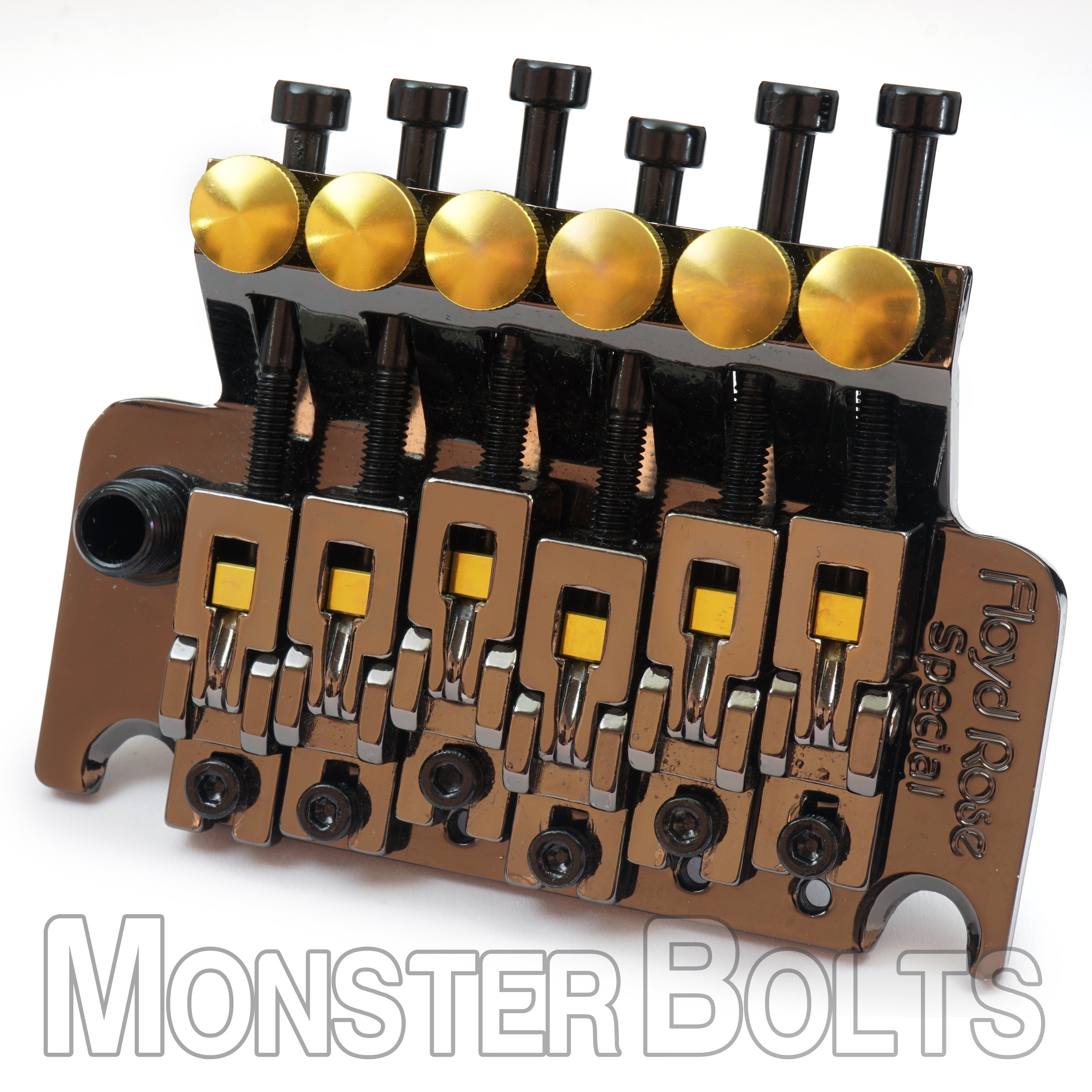 Titanium Fine Tuners – Floyd Rose® Style Tremolo – Precision Lightweight Upgrade – Monster Bolts
