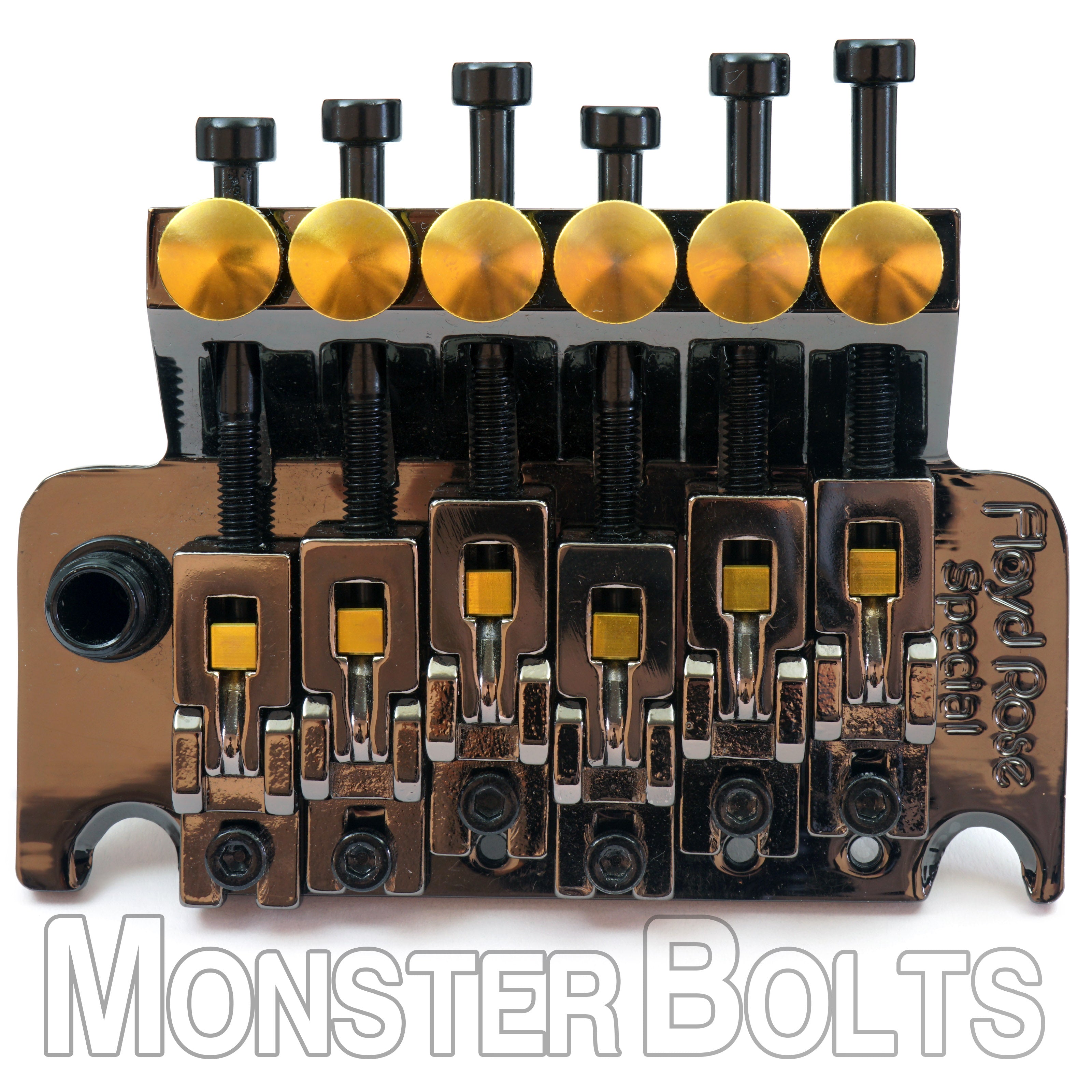 Titanium Fine Tuners – Floyd Rose® Style Tremolo – Precision Lightweight Upgrade – Monster Bolts