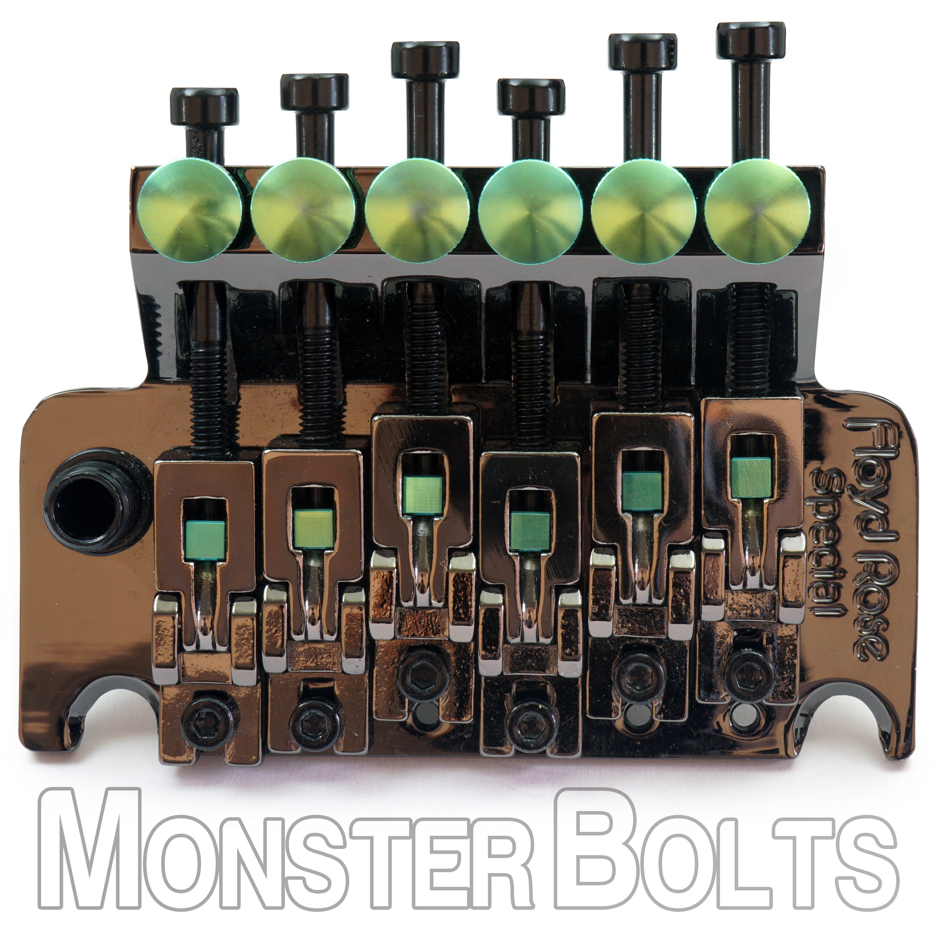 Titanium Fine Tuners – Floyd Rose® Style Tremolo – Precision Lightweight Upgrade – Monster Bolts