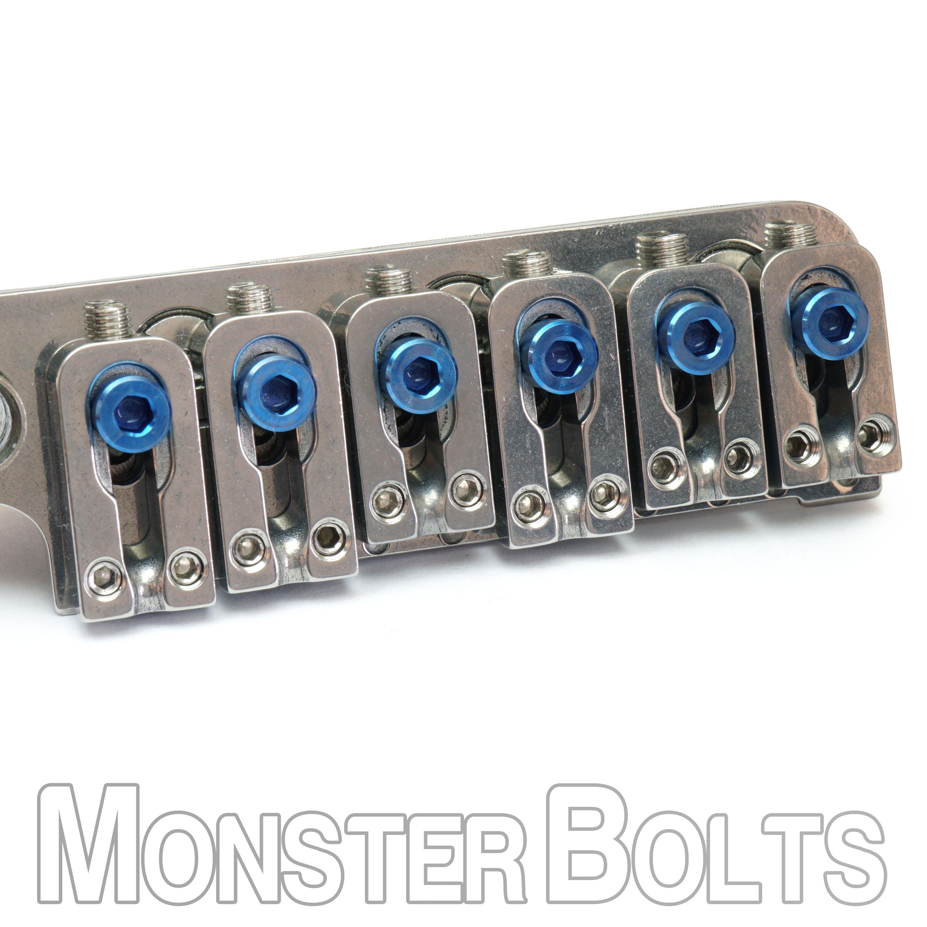 Anodized Titanium Saddle Mounting Screws for VegaTrem VT1 — Blue, Purple, Gold, Green (Set of 6)