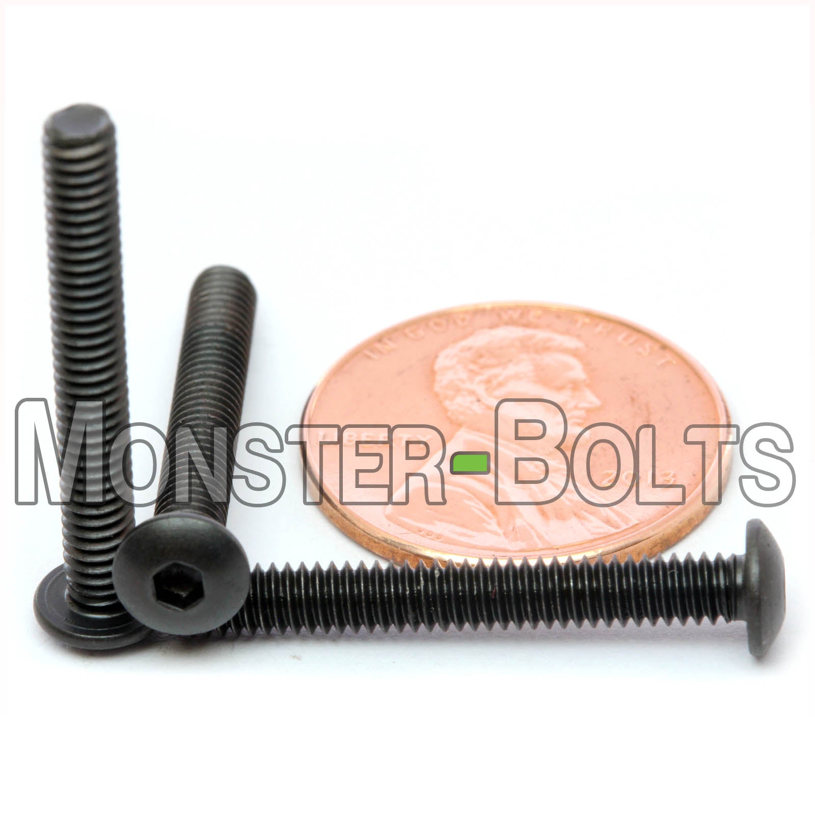 Bulk #5-40 Button Head Socket Cap Screws – Alloy Steel, Black Oxide