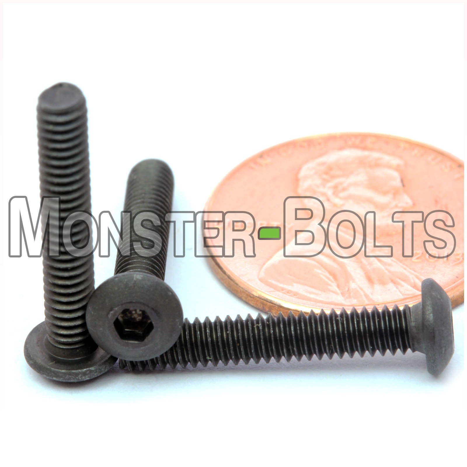Bulk #5-40 Button Head Socket Cap Screws – Alloy Steel, Black Oxide