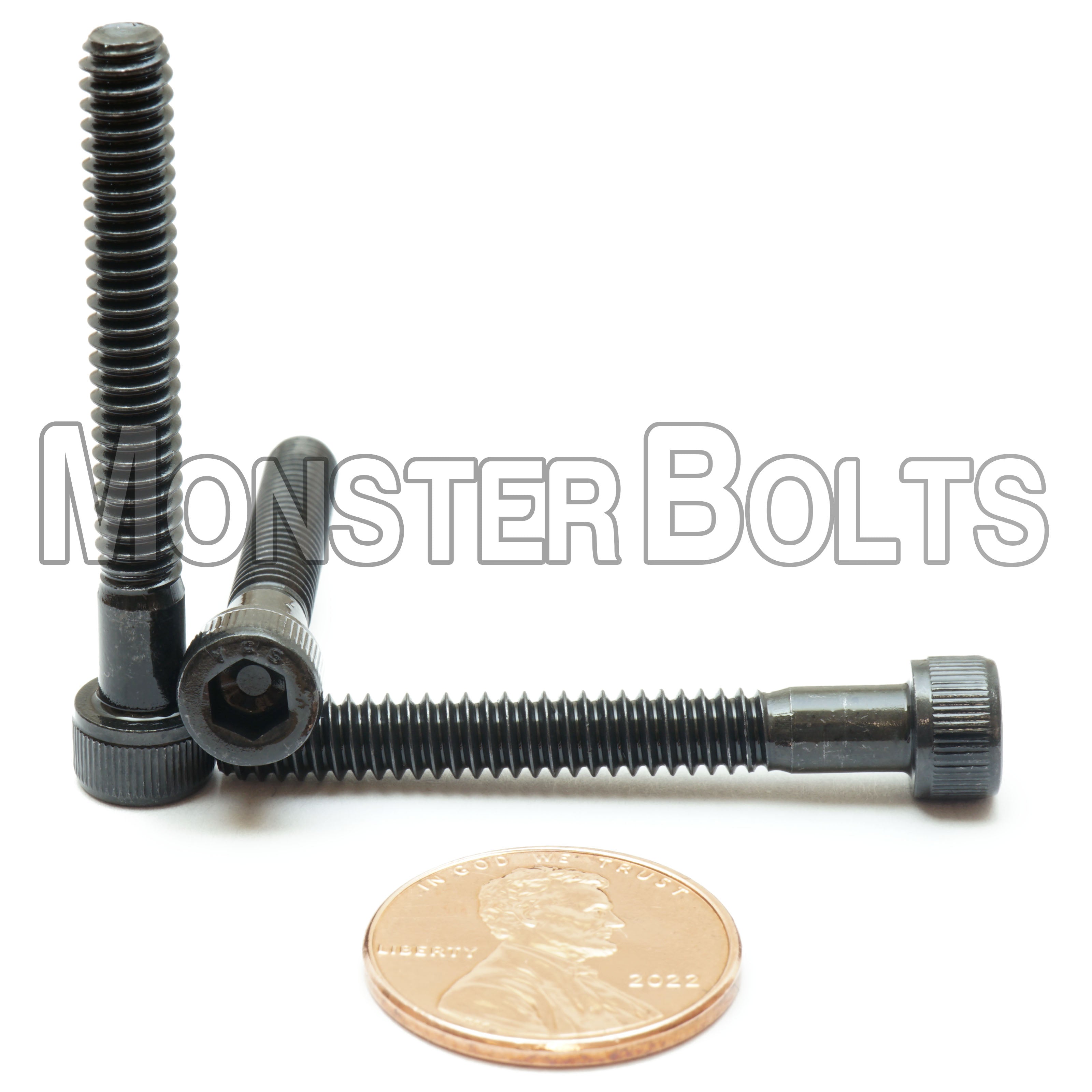 Bulk #10-24 Socket Head Cap screws, Alloy Steel with Black Oxide, Coarse Thread