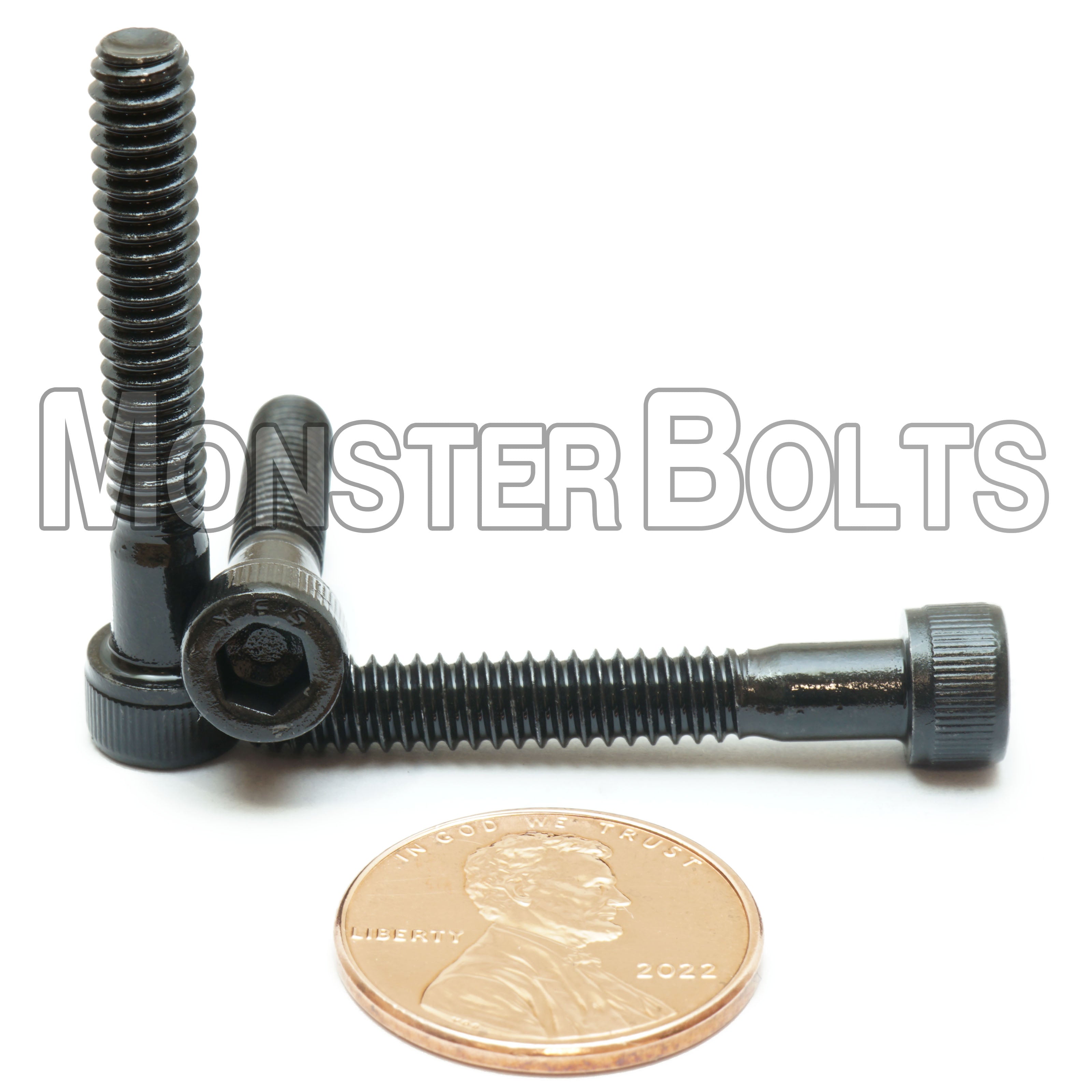 Bulk #10-24 Socket Head Cap screws, Alloy Steel with Black Oxide, Coarse Thread