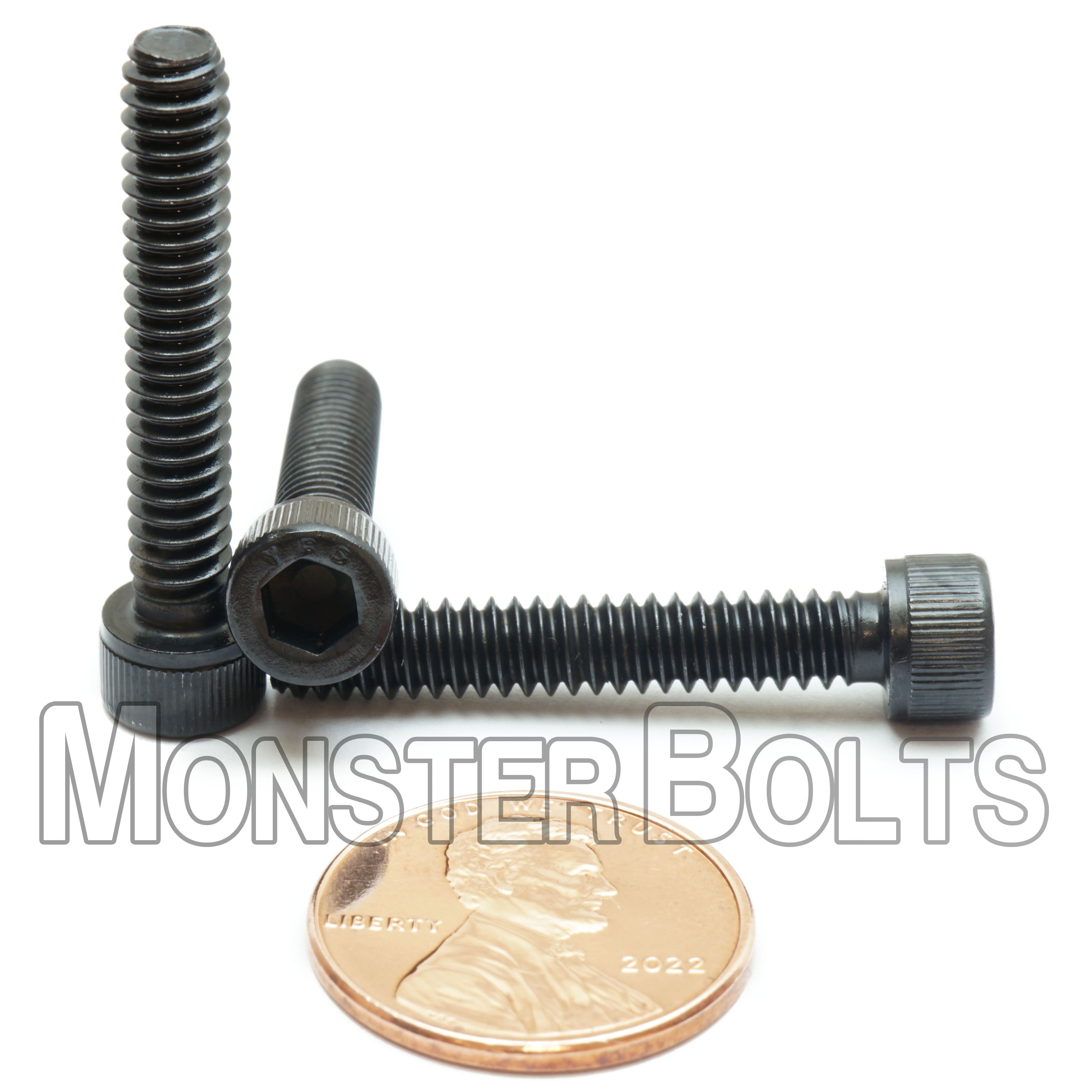 Bulk #10-24 Socket Head Cap screws, Alloy Steel with Black Oxide, Coarse Thread