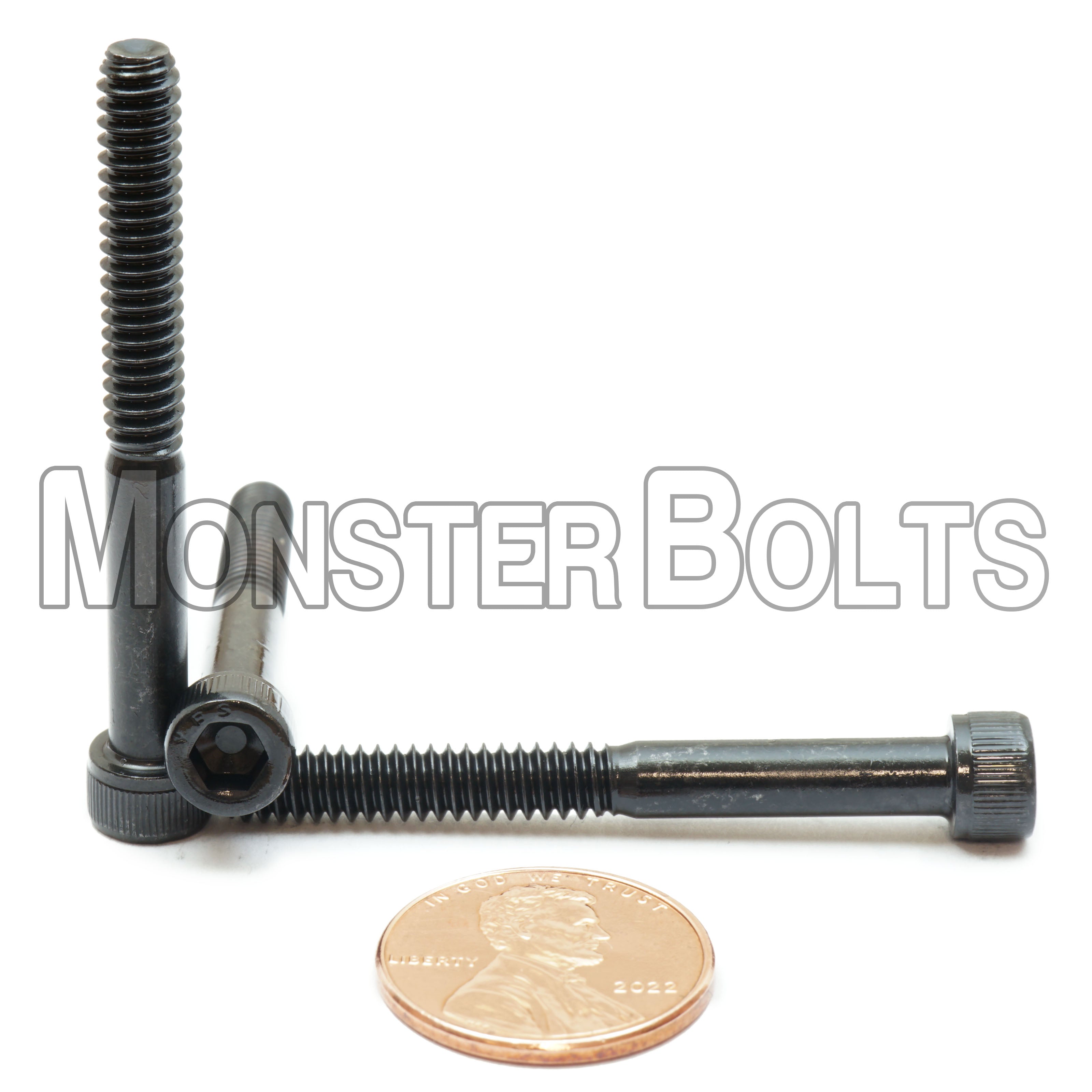 Bulk #10-24 Socket Head Cap screws, Alloy Steel with Black Oxide, Coarse Thread