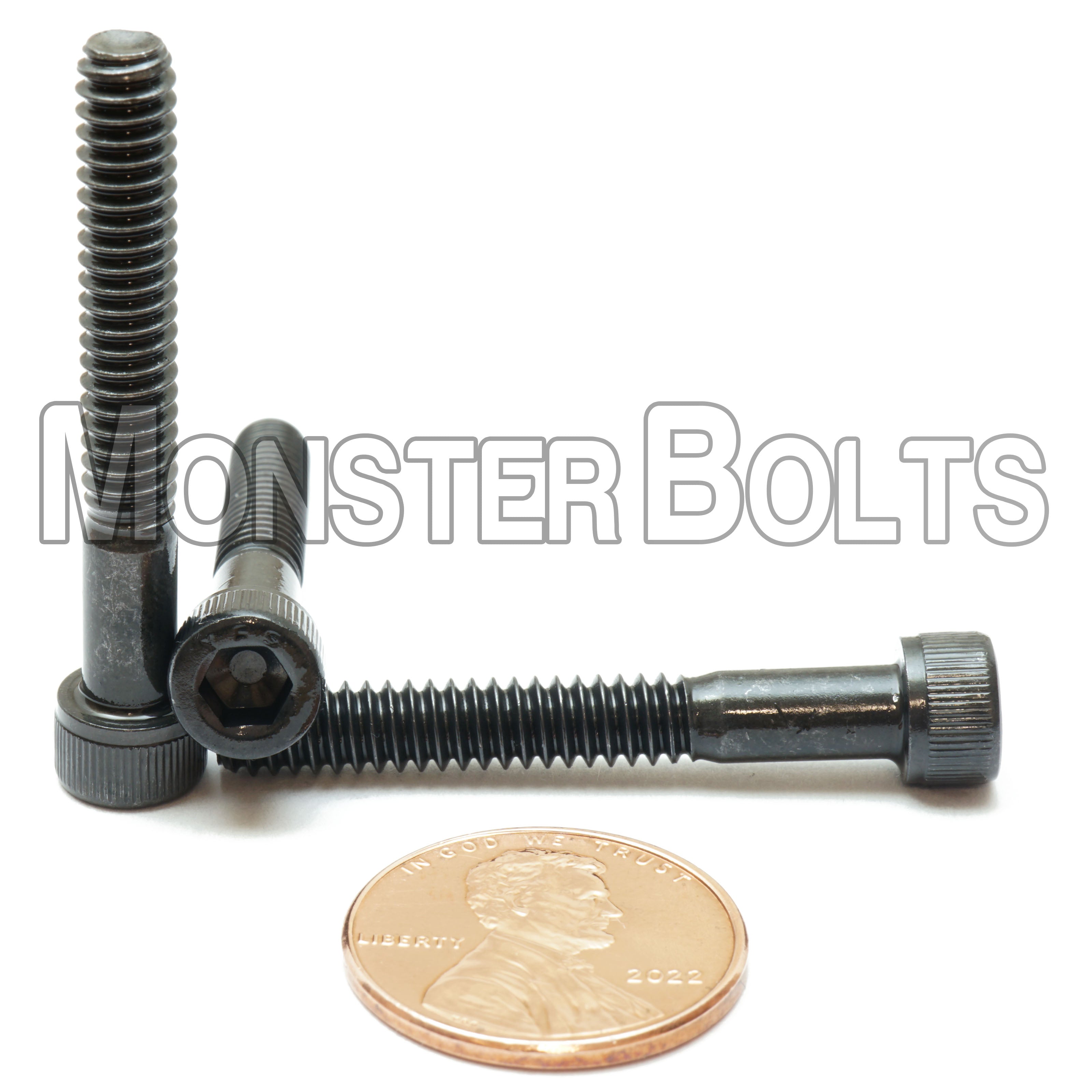 Bulk #10-24 Socket Head Cap screws, Alloy Steel with Black Oxide, Coarse Thread