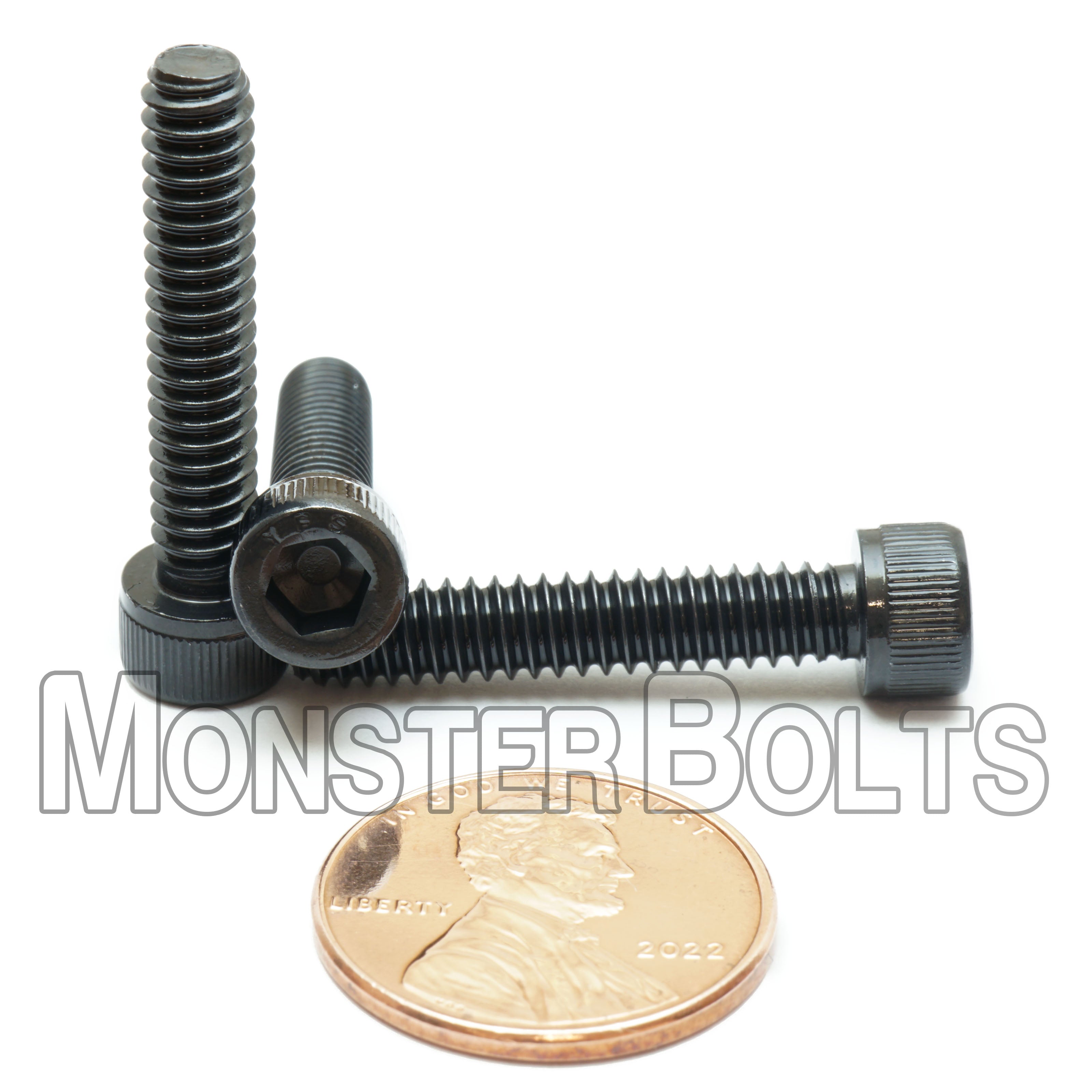 Bulk #10-24 Socket Head Cap screws, Alloy Steel with Black Oxide, Coarse Thread