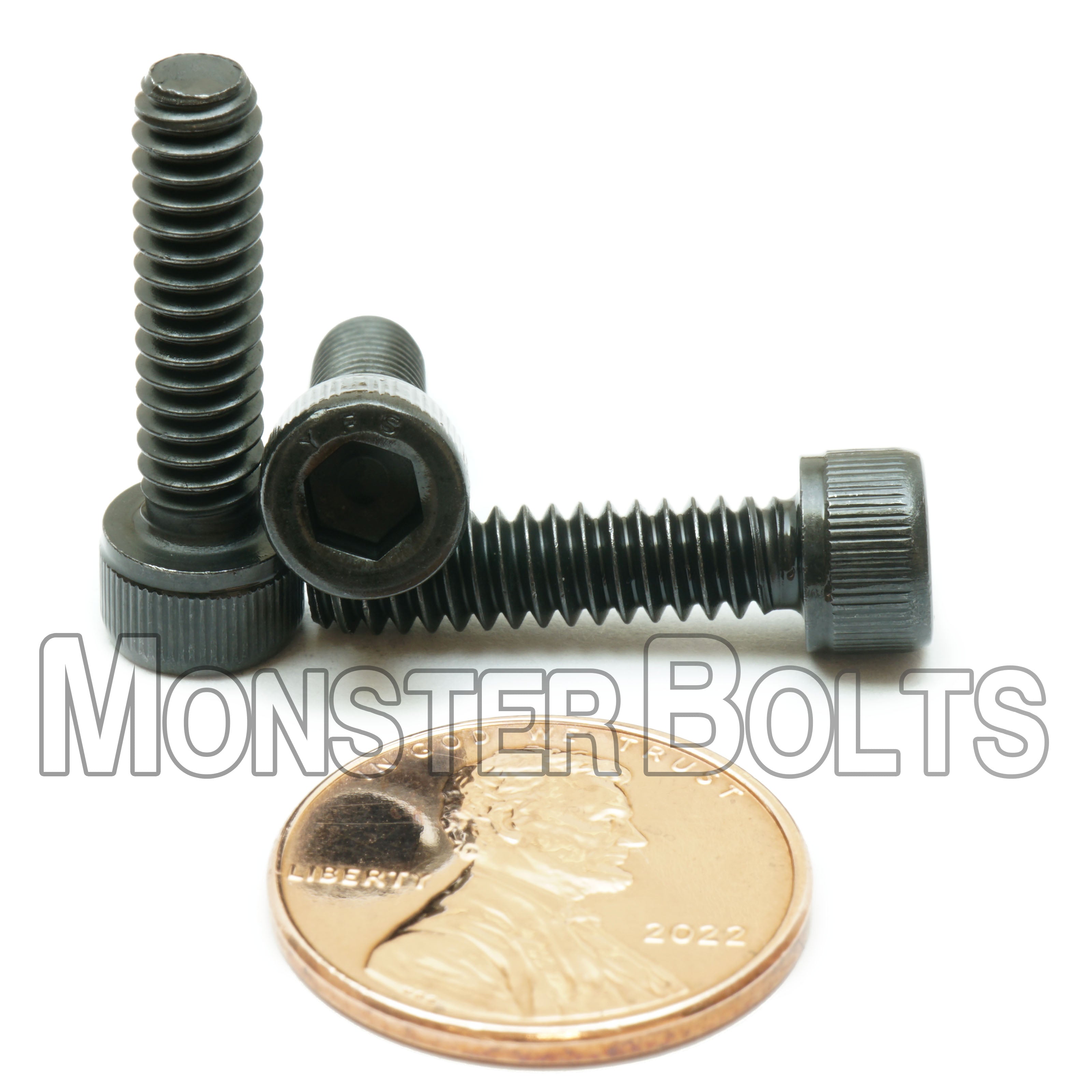 Bulk #10-24 Socket Head Cap screws, Alloy Steel with Black Oxide, Coarse Thread