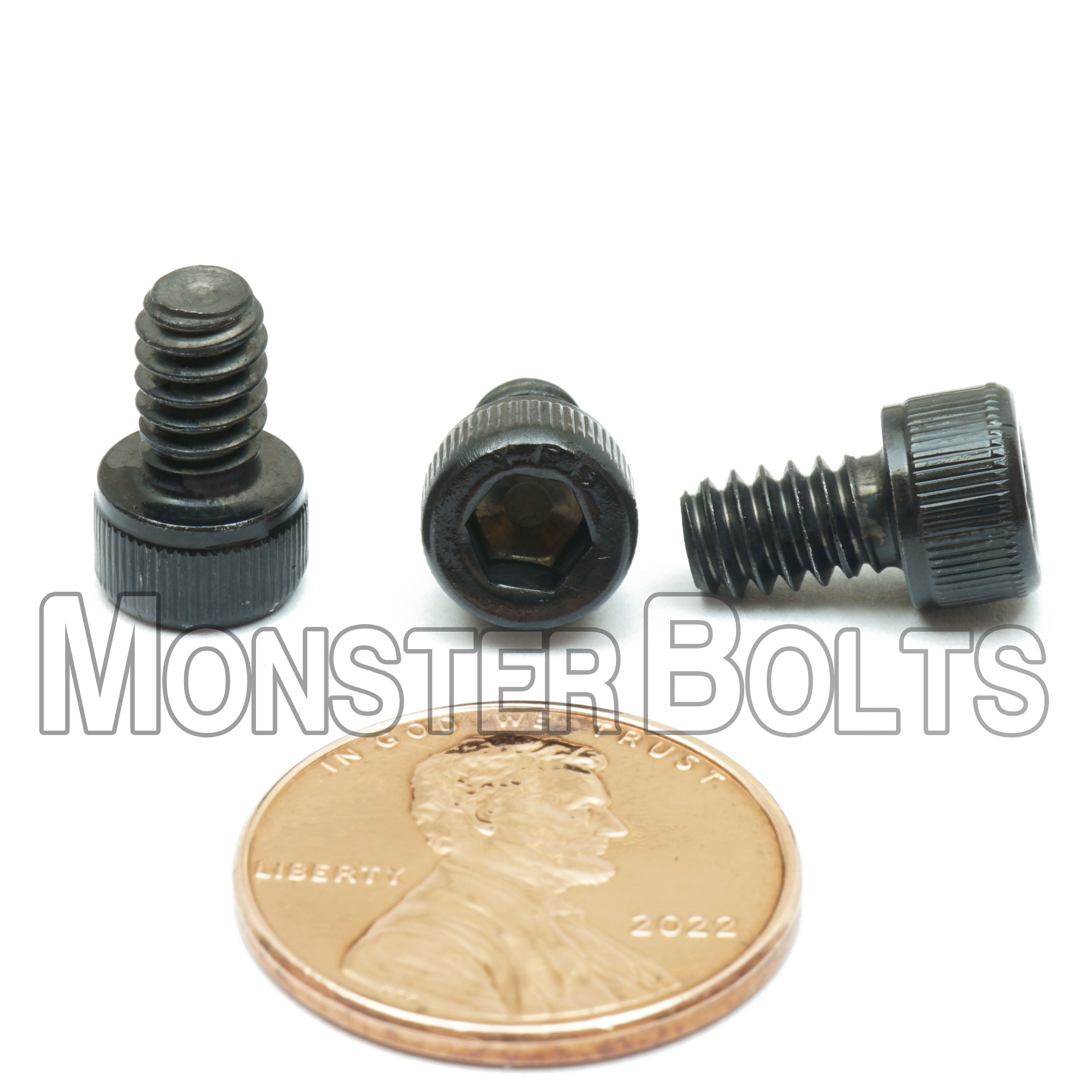 Bulk #10-24 Socket Head Cap screws, Alloy Steel with Black Oxide, Coarse Thread