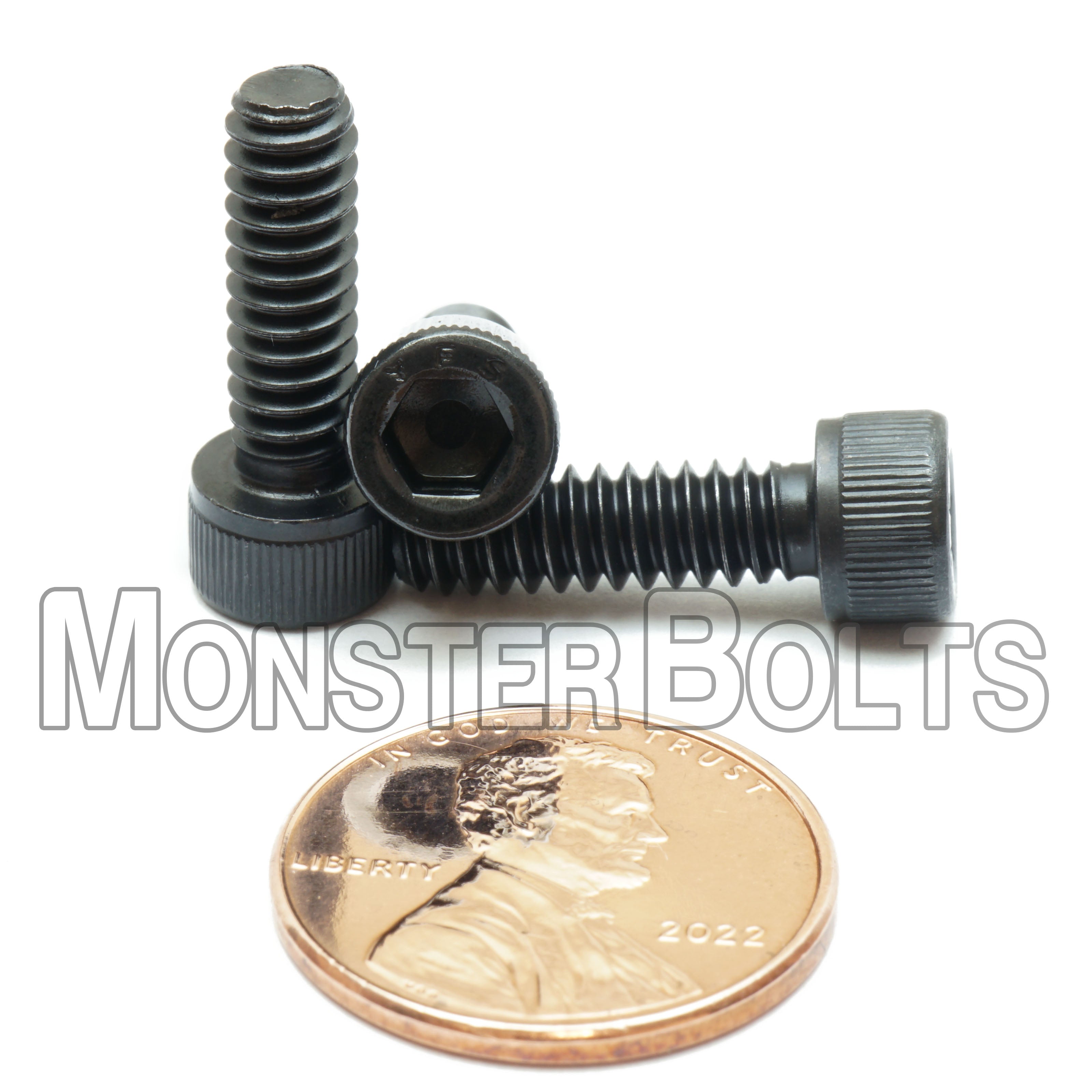 Bulk #10-24 Socket Head Cap screws, Alloy Steel with Black Oxide, Coarse Thread