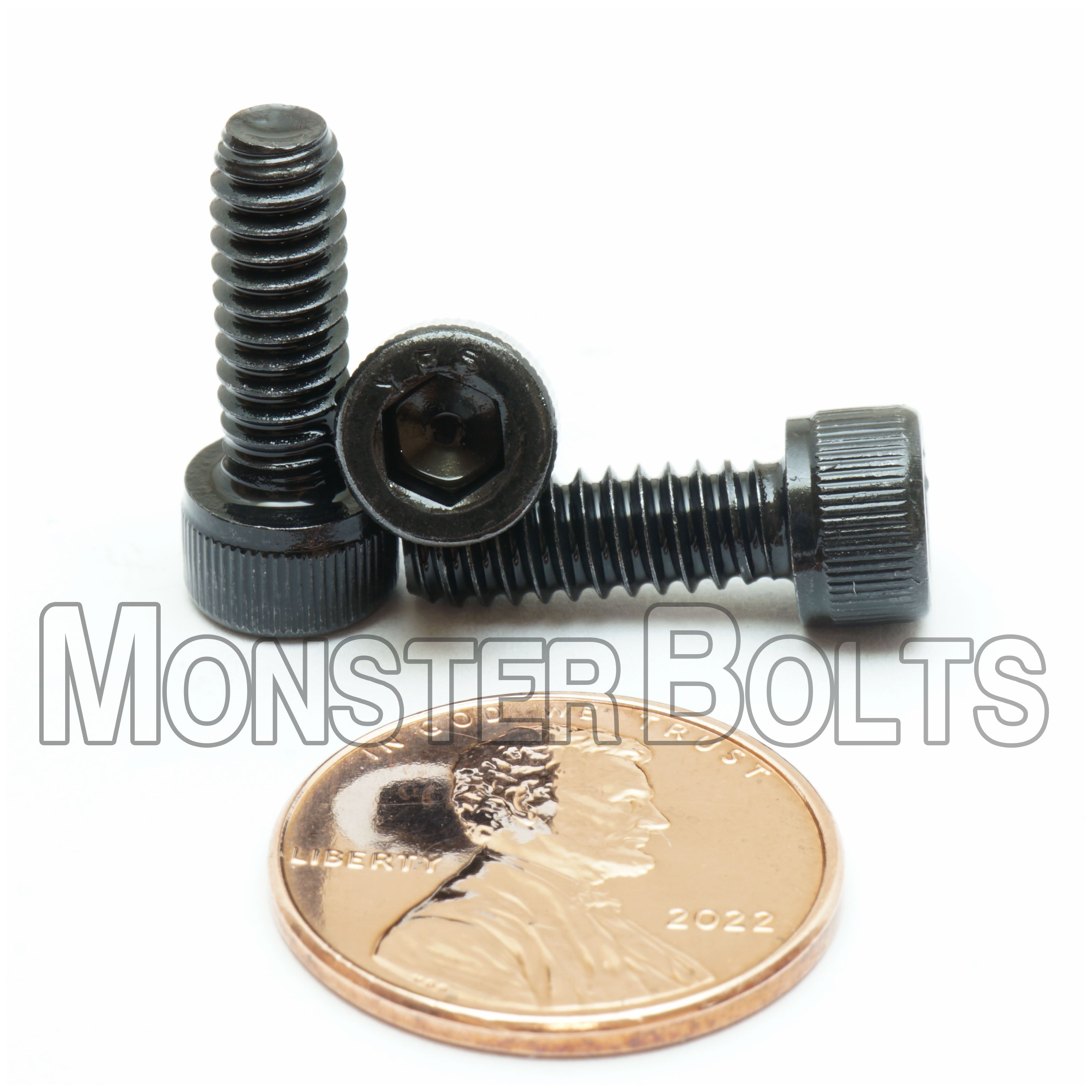 Bulk #10-24 Socket Head Cap screws, Alloy Steel with Black Oxide, Coarse Thread