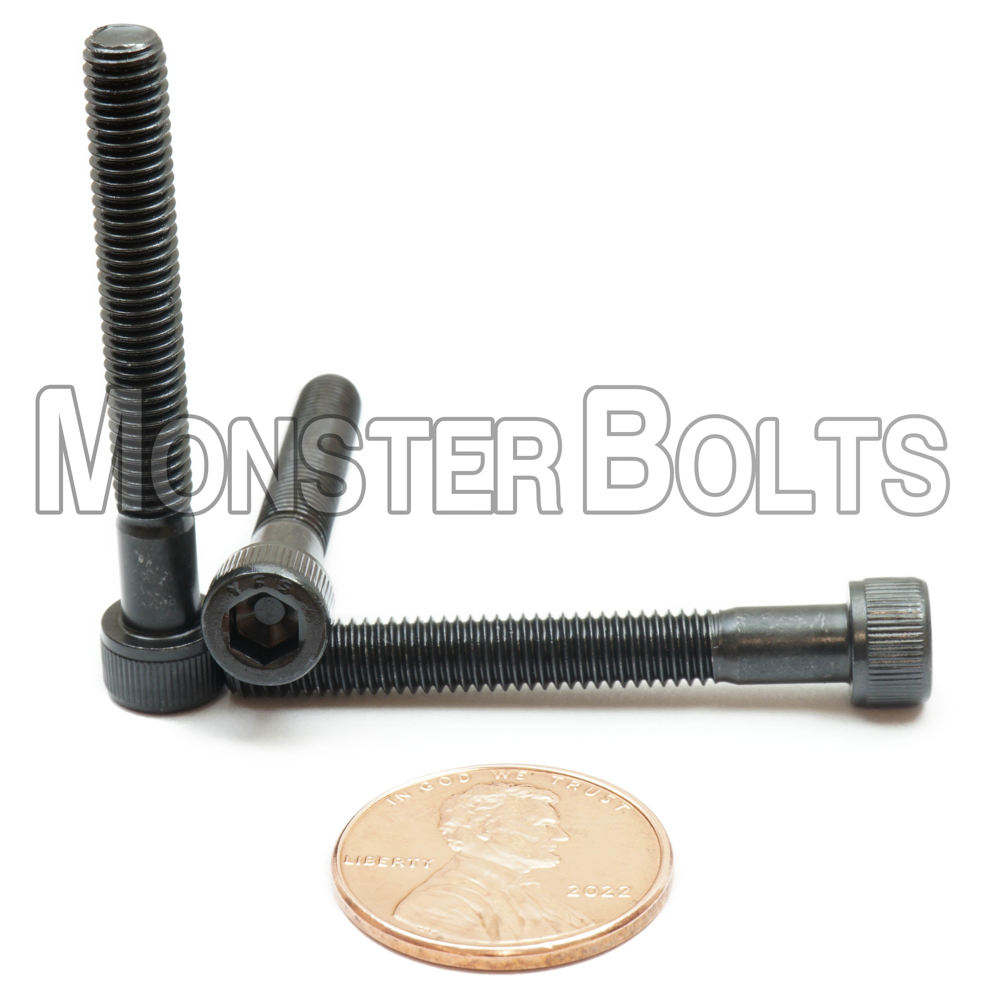 Bulk #10-32 Socket Head Cap screws, Alloy Steel with Black Oxide, Fine Thread