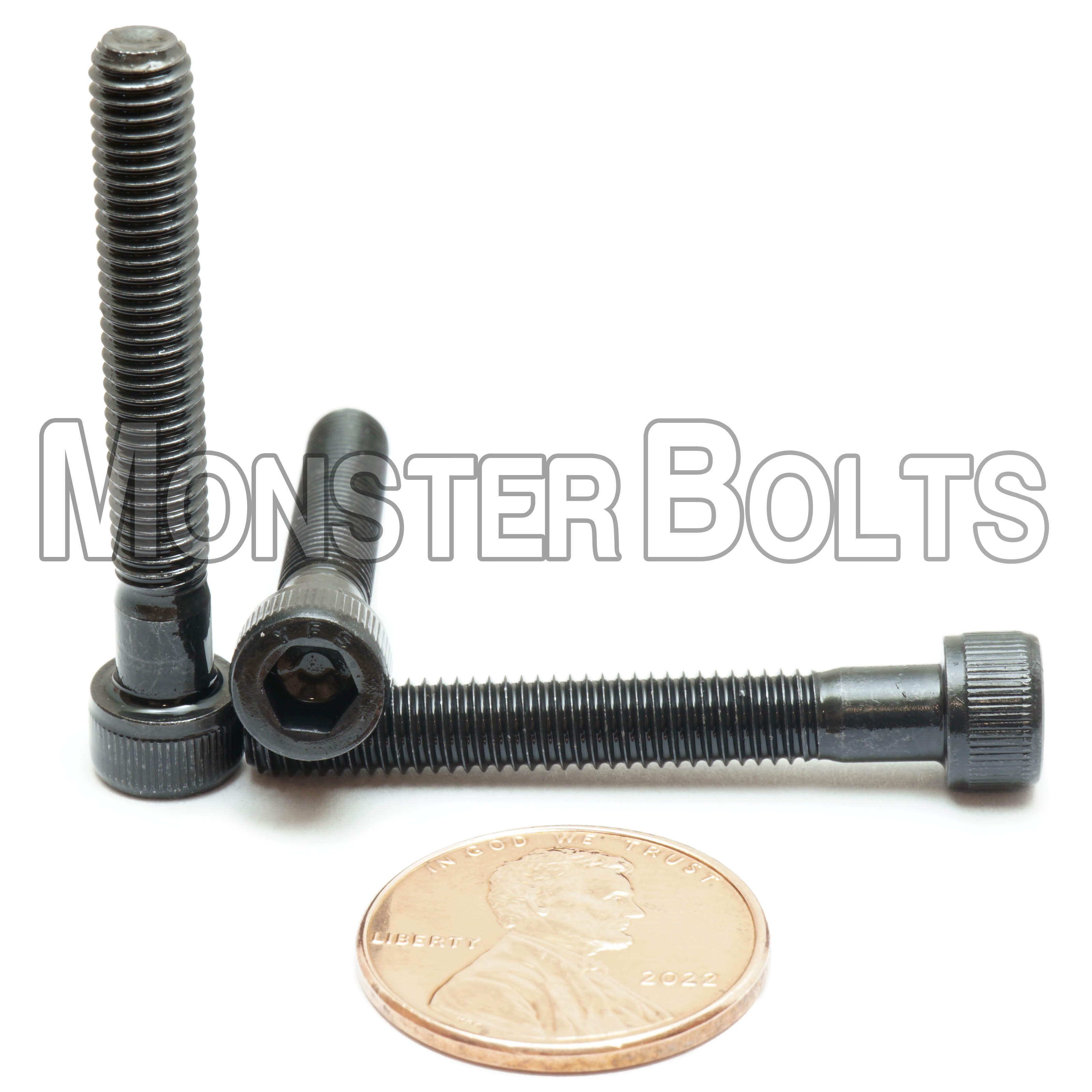 Bulk #10-32 Socket Head Cap screws, Alloy Steel with Black Oxide, Fine Thread