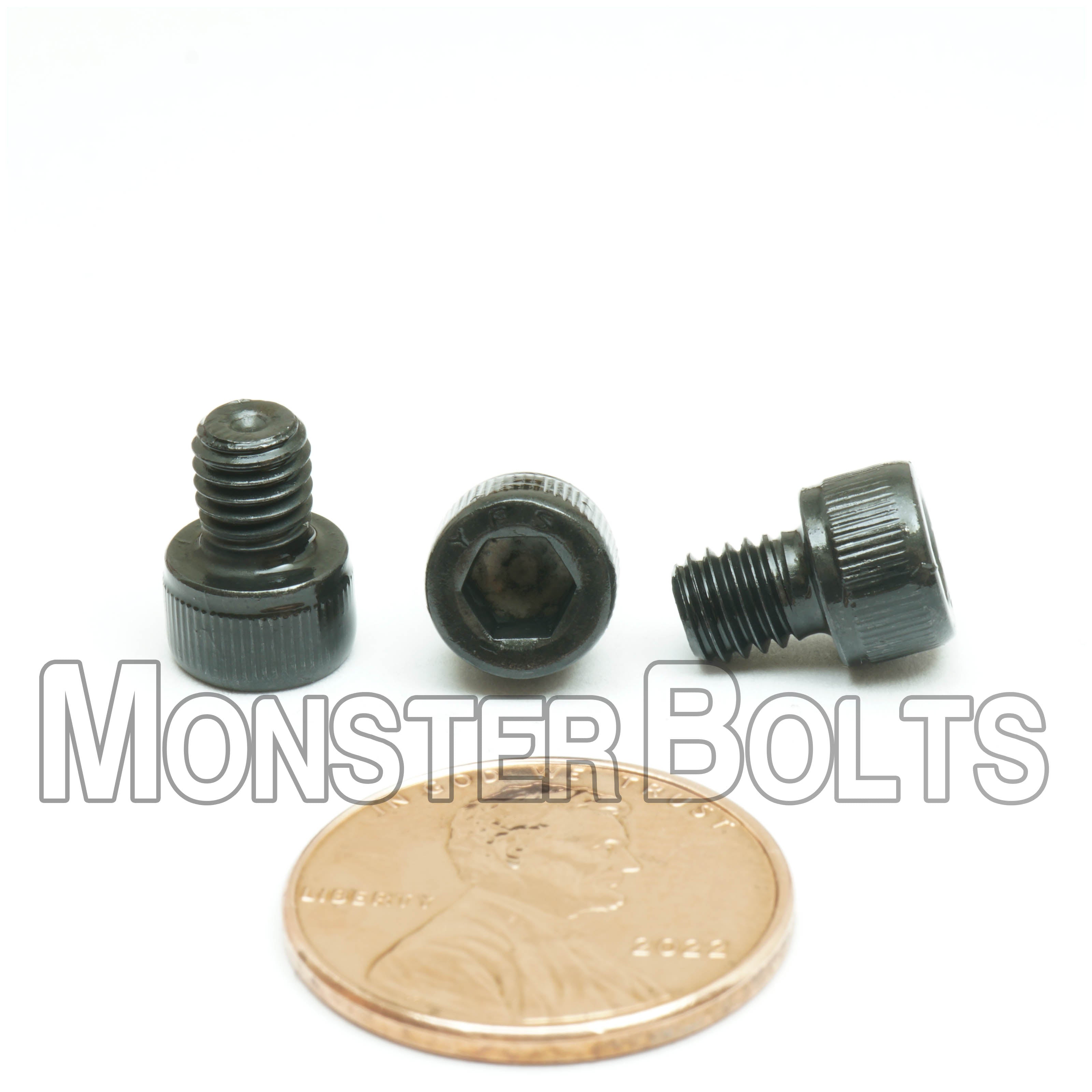 Bulk #10-32 Socket Head Cap Screws – Fine Thread, Alloy Steel, Black Oxide – Monster Bolts