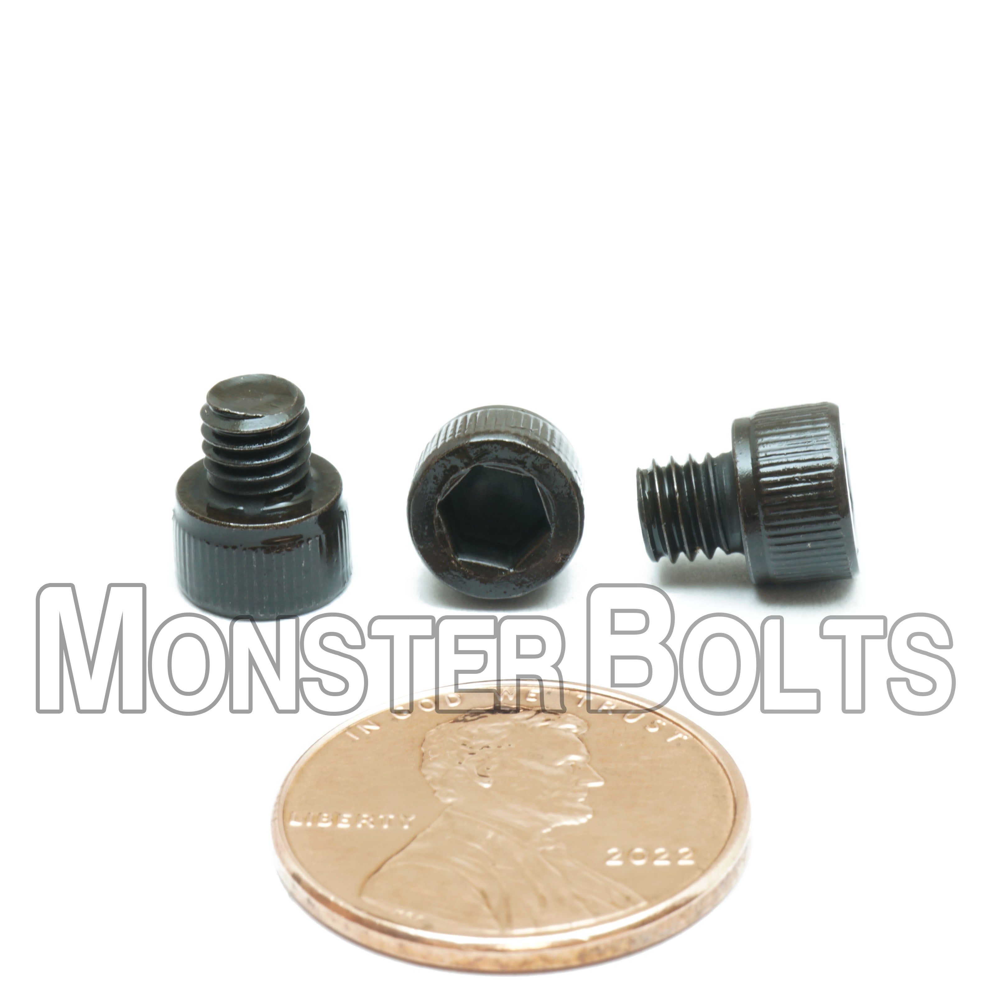 Bulk #10-32 Socket Head Cap Screws – Fine Thread, Alloy Steel, Black Oxide – Monster Bolts