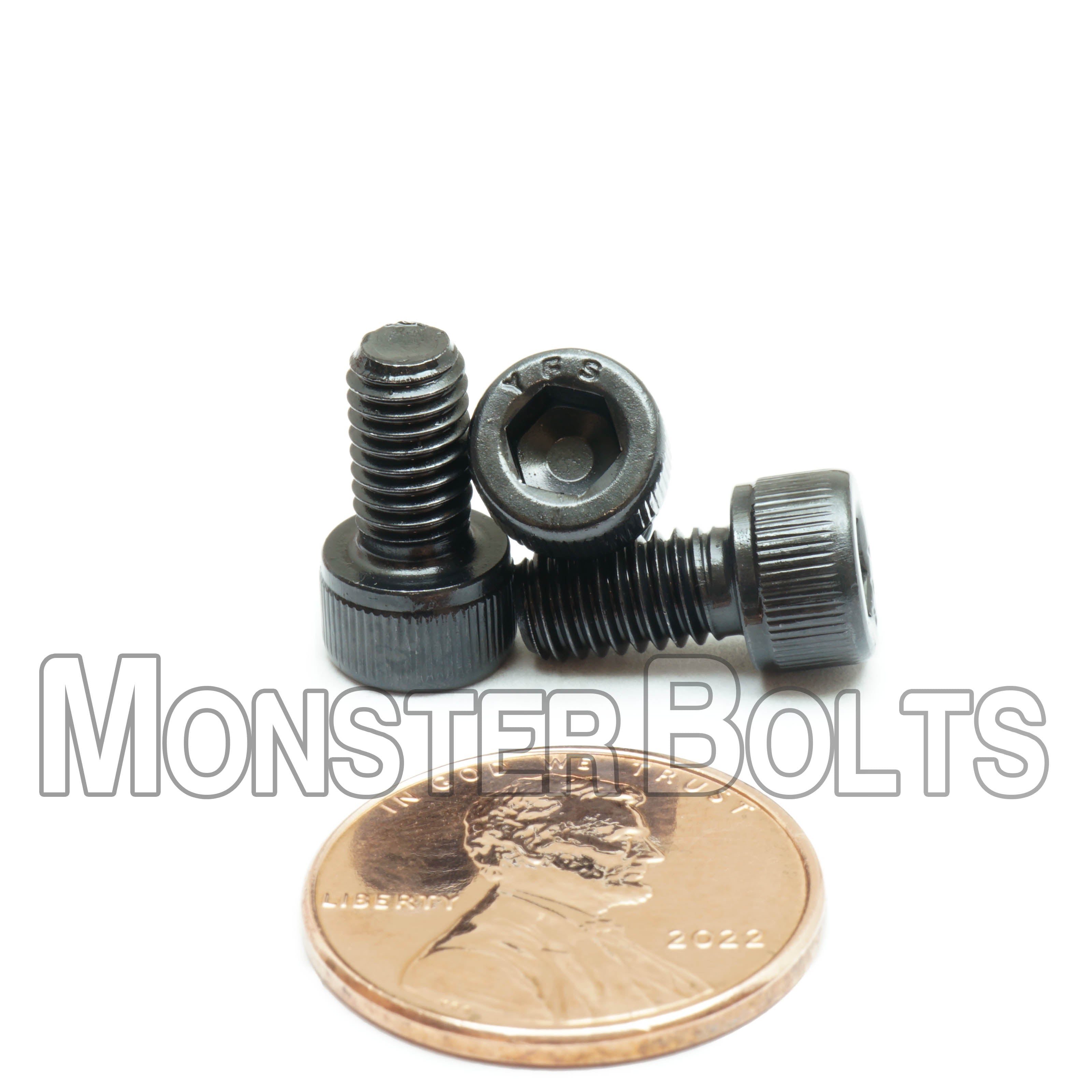Bulk #10-32 Socket Head Cap Screws – Fine Thread, Alloy Steel, Black Oxide – Monster Bolts