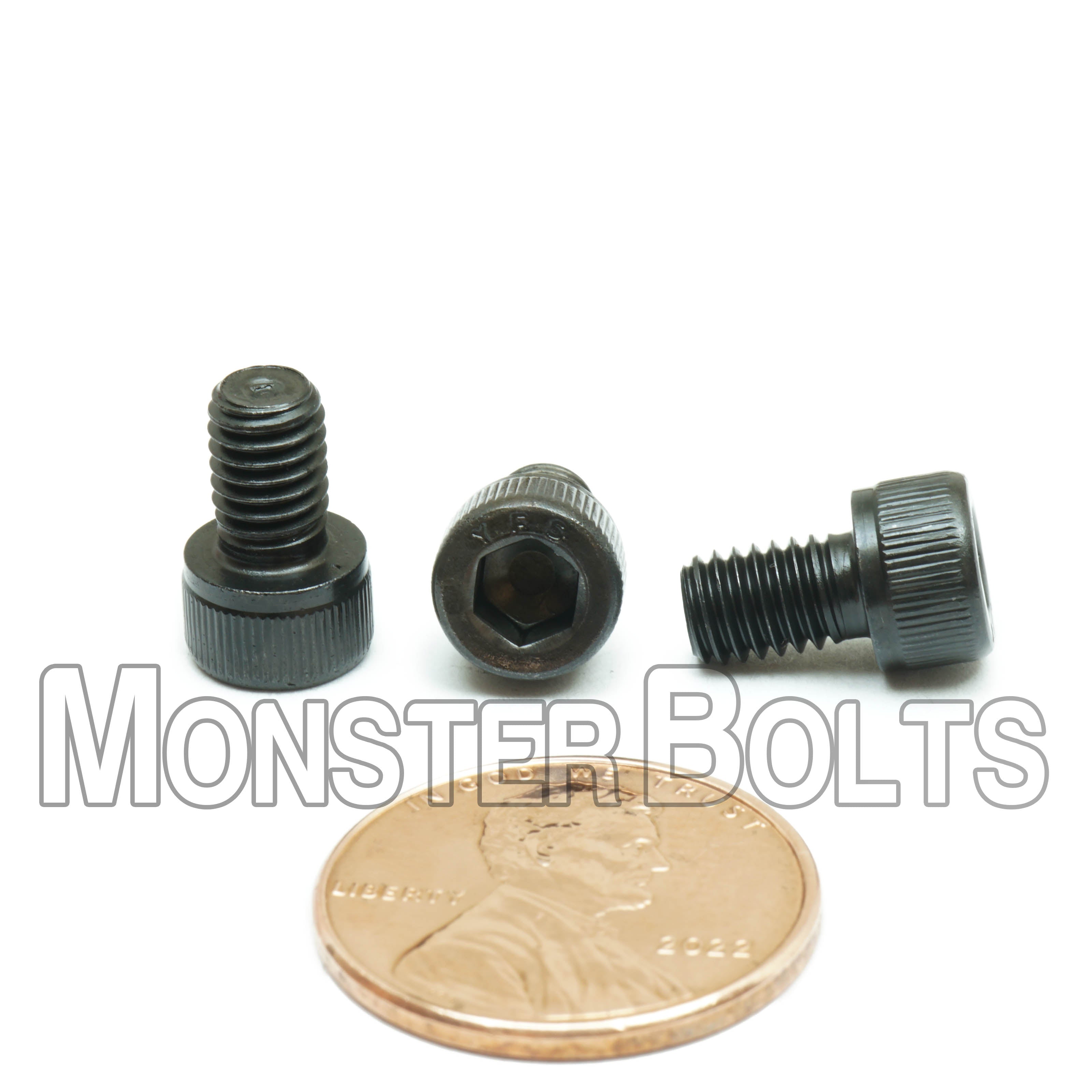 Bulk #10-32 Socket Head Cap screws, Alloy Steel with Black Oxide, Fine Thread