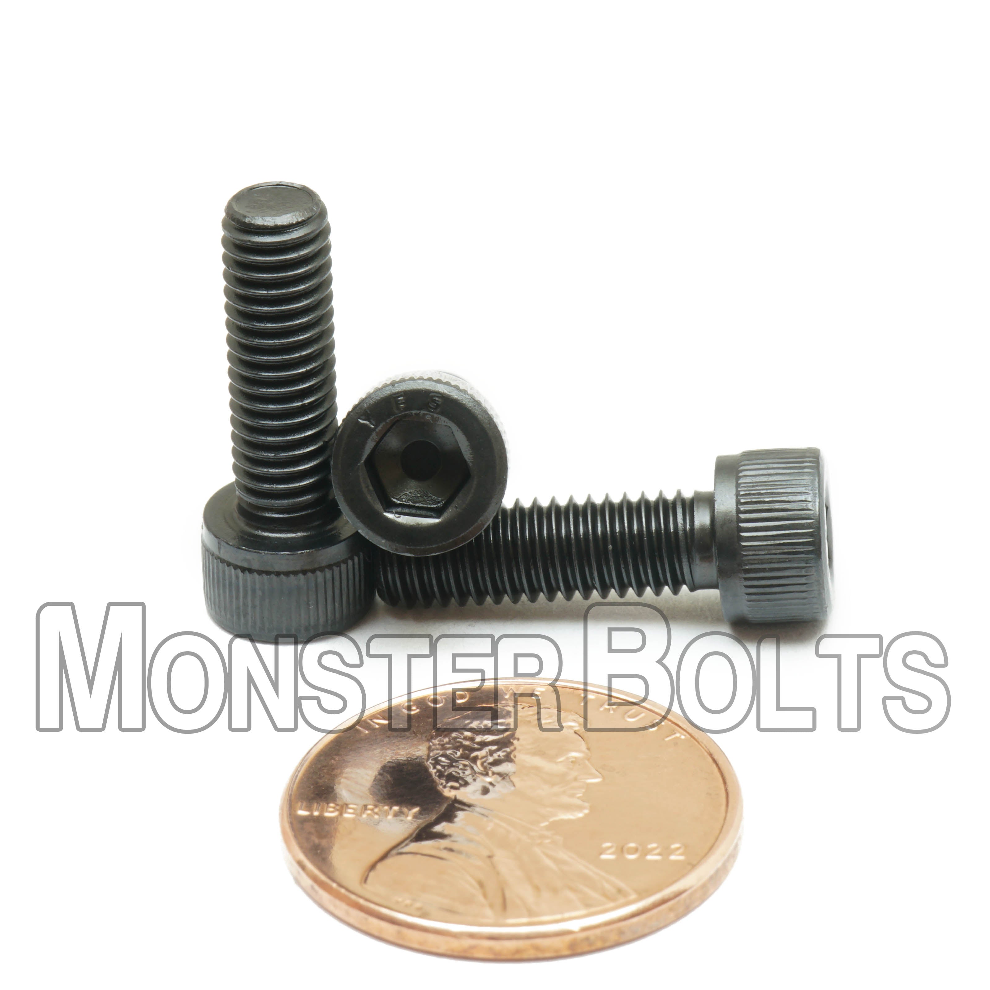 Bulk #10-32 Socket Head Cap screws, Alloy Steel with Black Oxide, Fine Thread