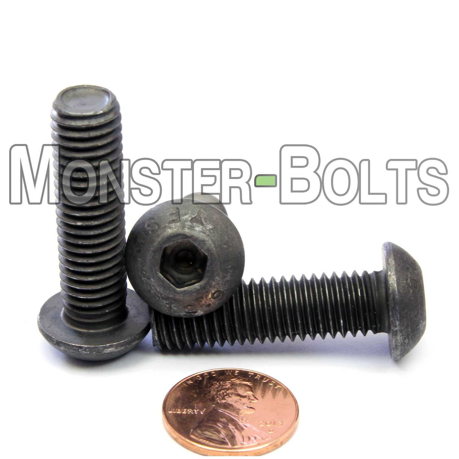 Bulk M10 Button Head Socket Cap Screws – 12.9 Alloy Steel, Black Oxide