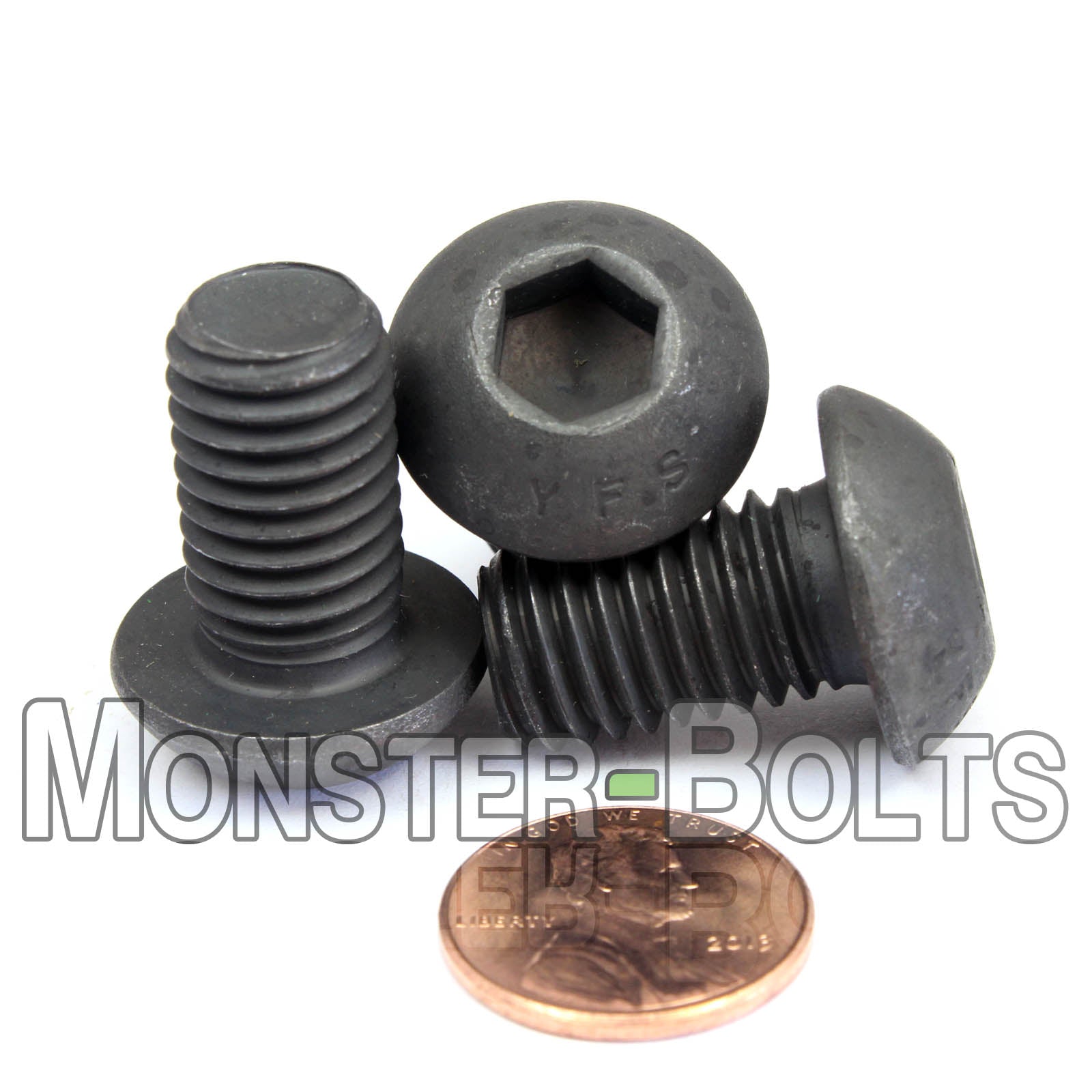 Bulk M12 Button Head Socket Cap Screws – 12.9 Alloy Steel, Black Oxide