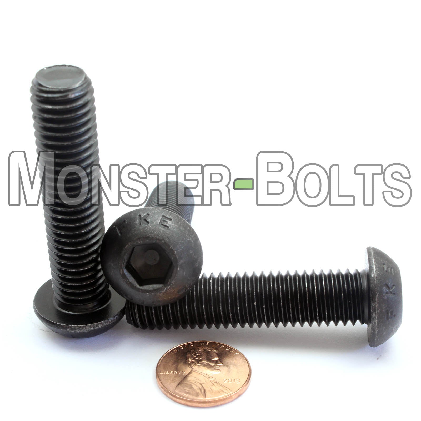 Bulk M12 Button Head Socket Cap Screws – 12.9 Alloy Steel, Black Oxide