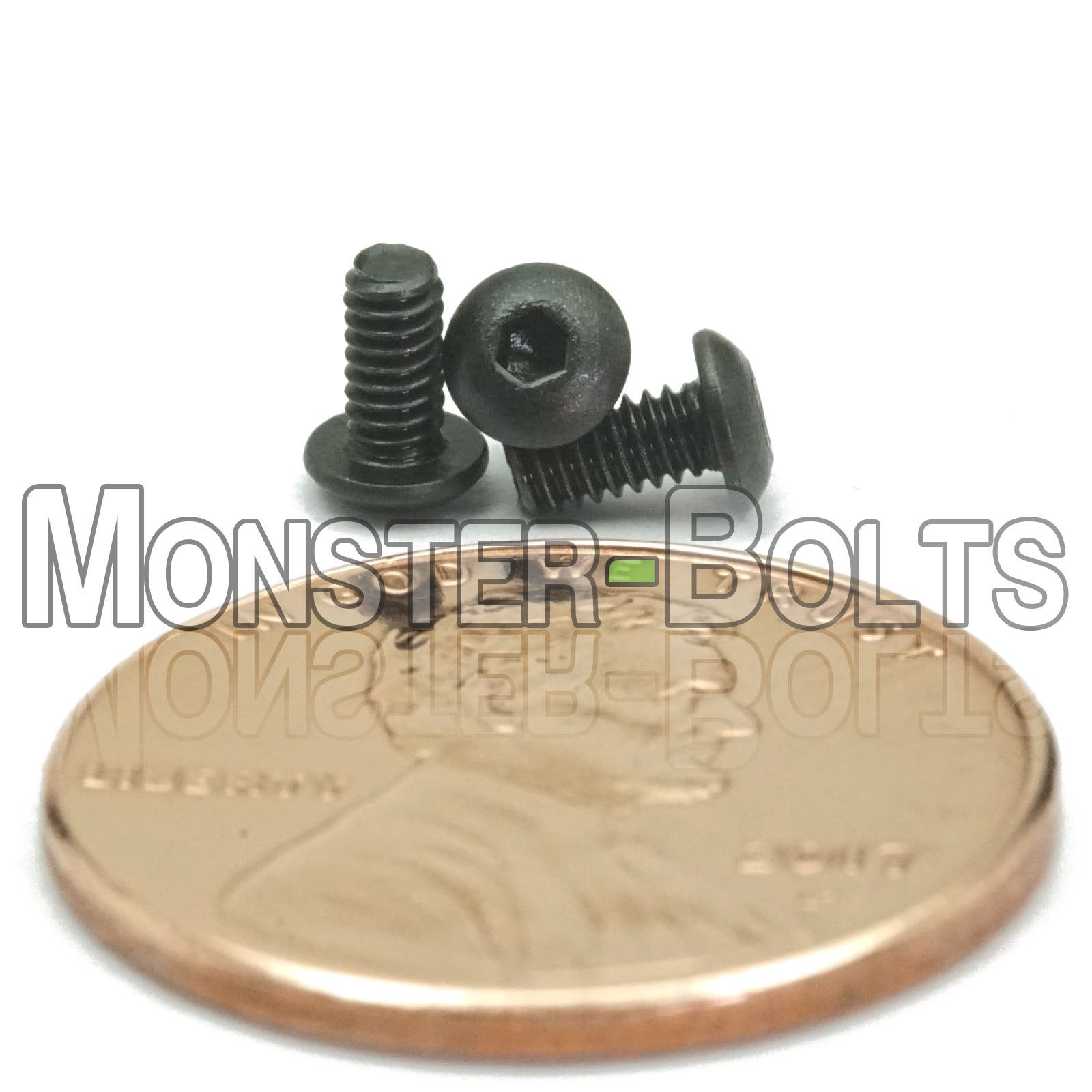 Bulk M2 Button Head Socket Cap Screws – 12.9 Alloy Steel, Black Oxide