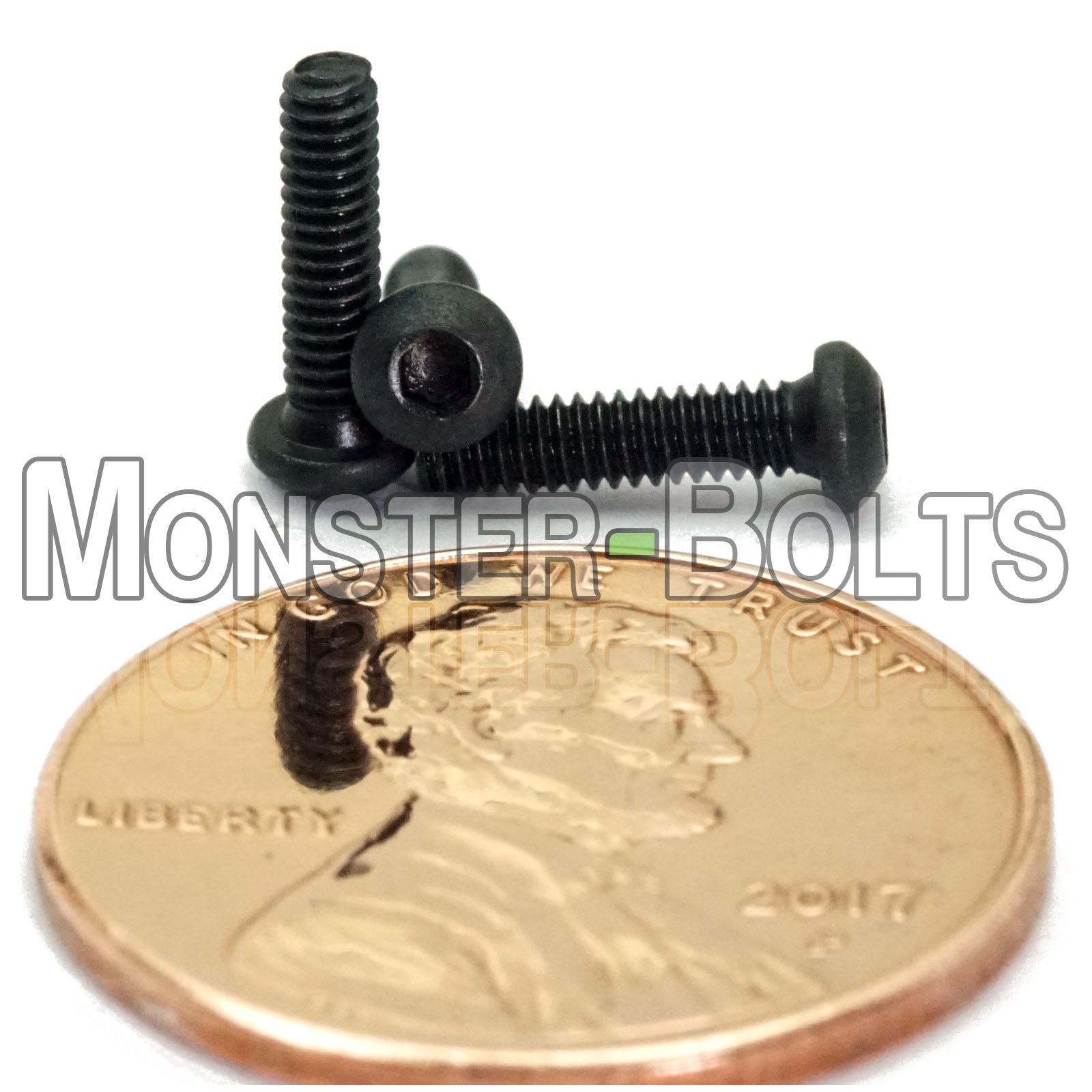Bulk M2 Button Head Socket Cap Screws – 12.9 Alloy Steel, Black Oxide