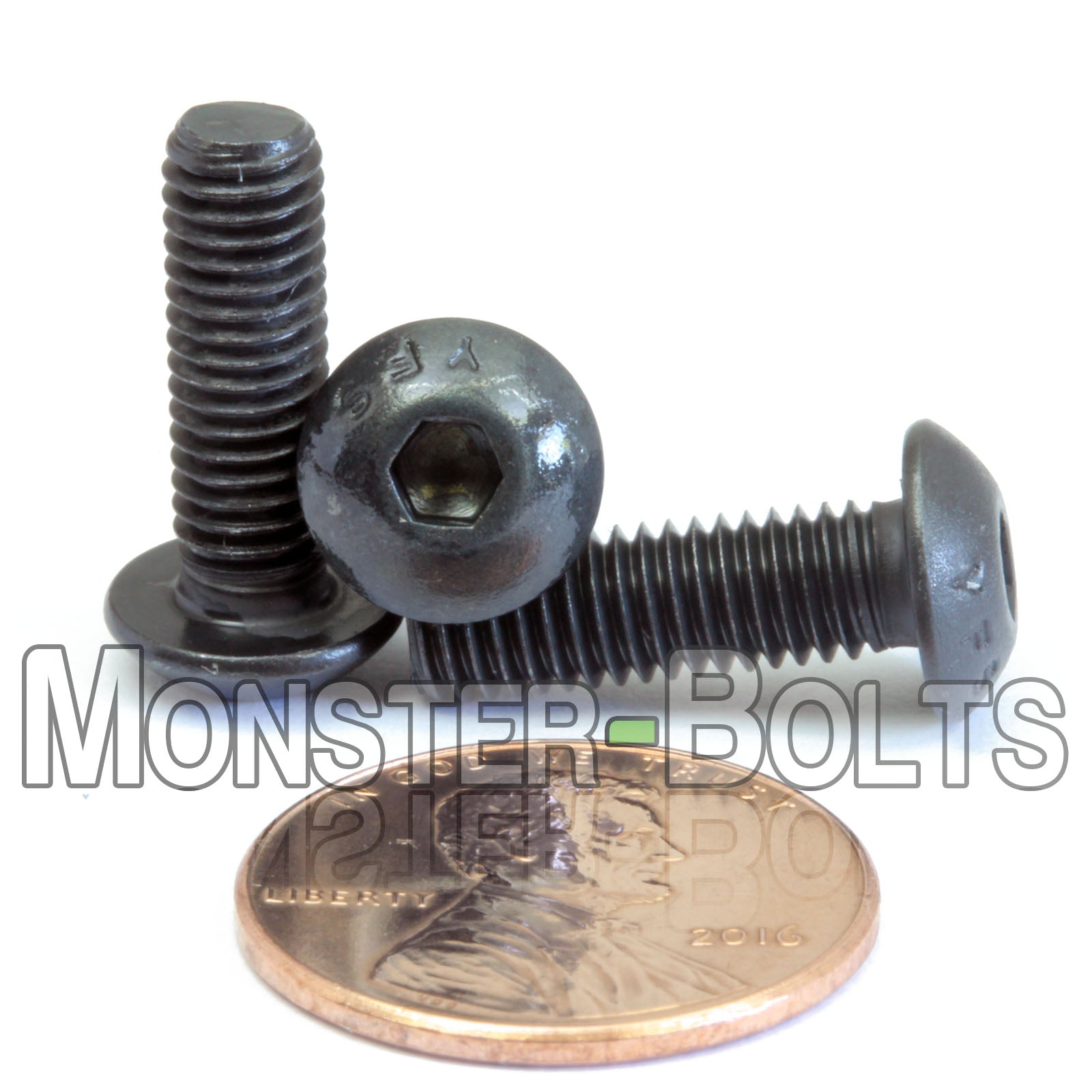 Bulk M5 Button Head Socket Cap Screws – 12.9 Alloy Steel, Black Oxide