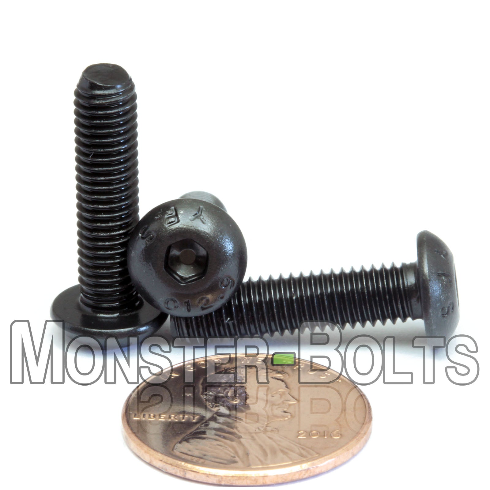 Bulk M5 Button Head Socket Cap Screws – 12.9 Alloy Steel, Black Oxide