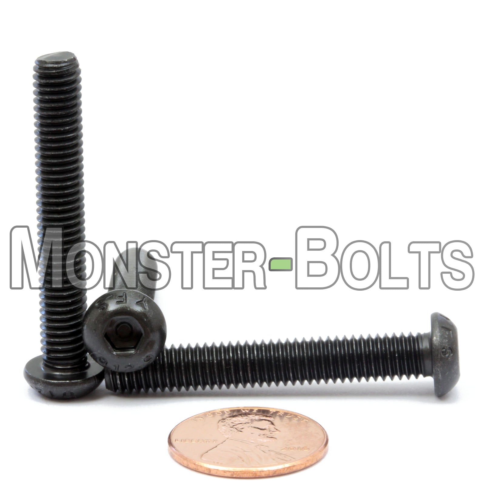 Bulk M6 Button Head Socket Cap Screws – 12.9 Alloy Steel, Black Oxide