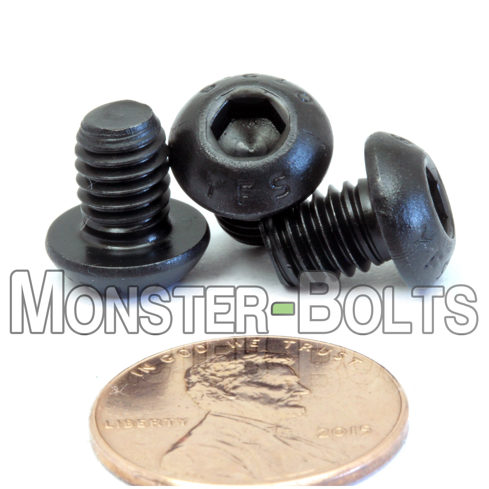 Bulk M6 Button Head Socket Cap Screws – 12.9 Alloy Steel, Black Oxide