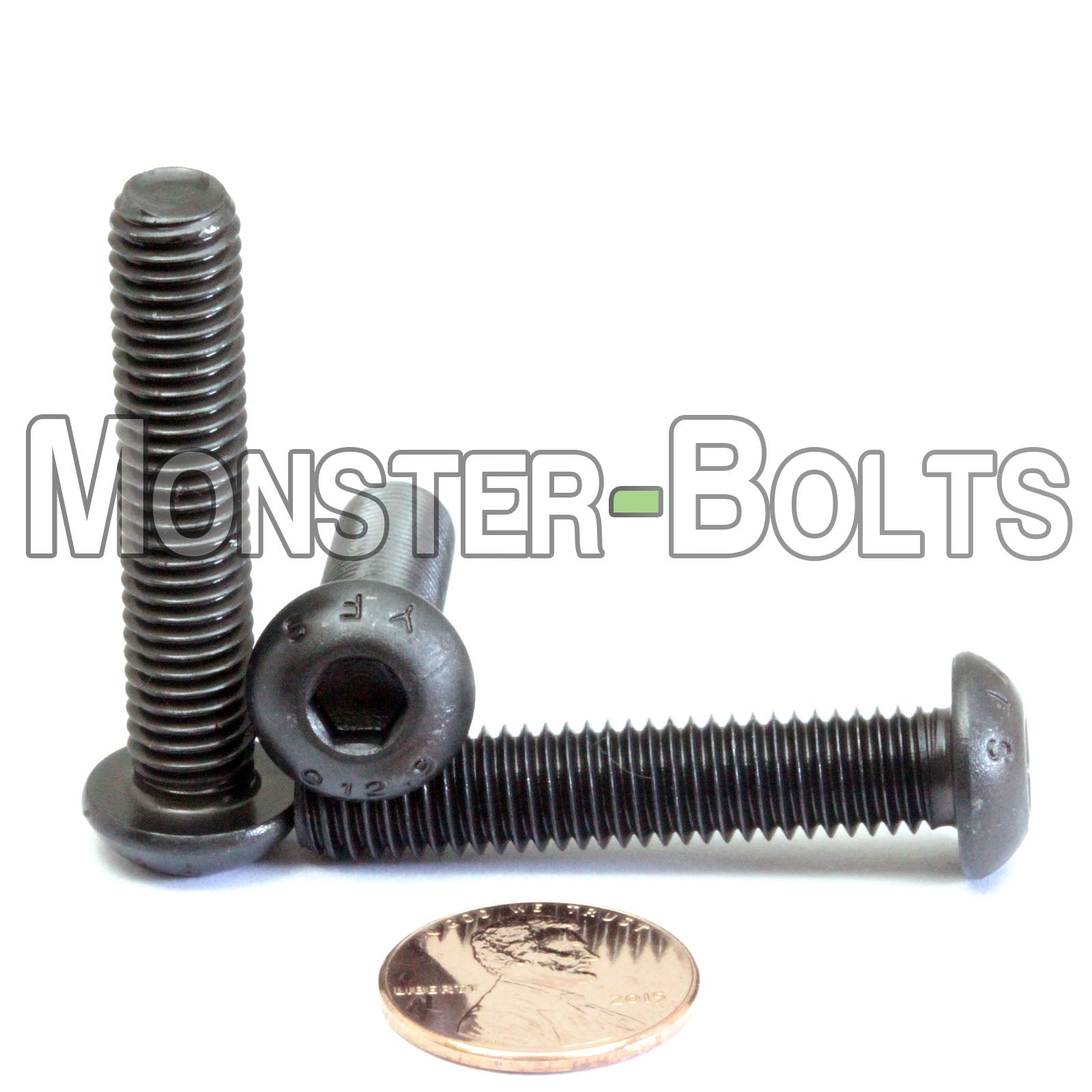 Bulk M8 Button Head Socket Cap Screws – 12.9 Alloy Steel, Black Oxide
