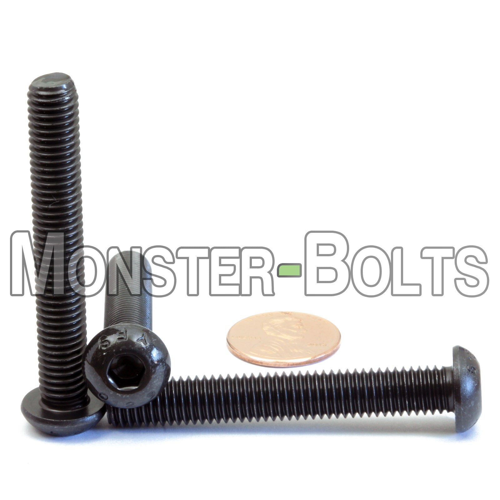 Bulk M8 Button Head Socket Cap Screws – 12.9 Alloy Steel, Black Oxide