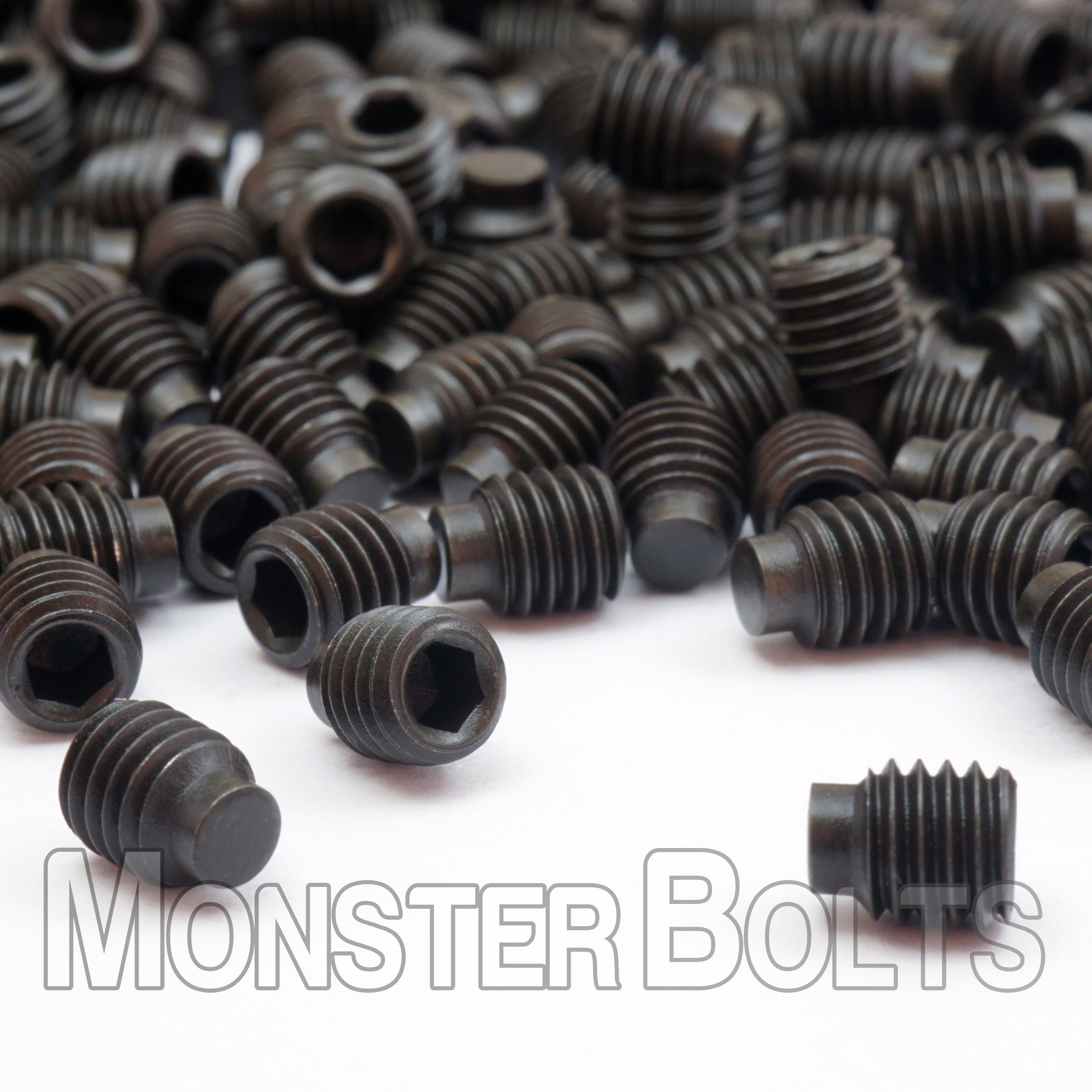 String Lock Screws – Fits Ibanez Quest Headless Guitars – Black Alloy Steel Class 14.9 / 45 H (Set of 6)