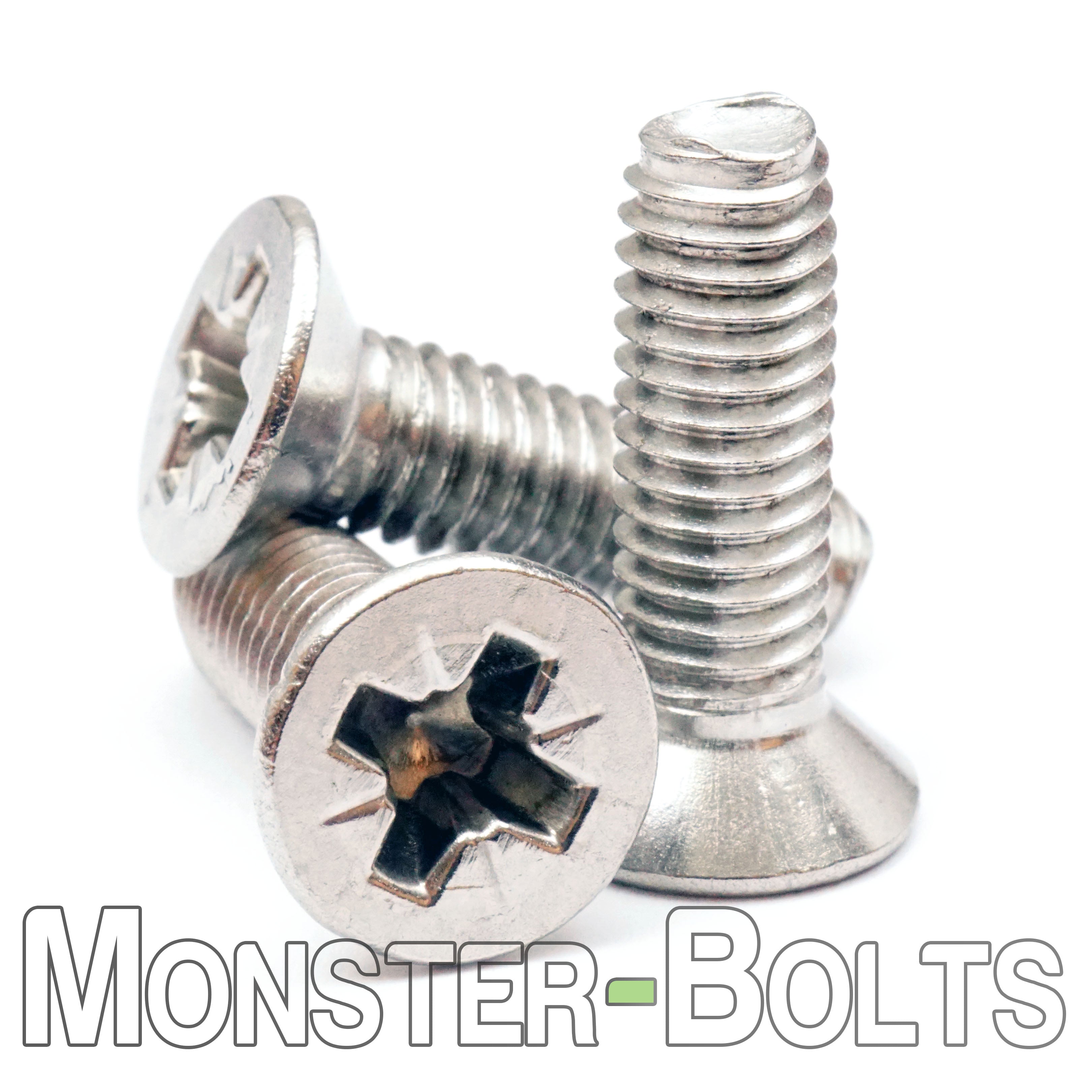 Bulk M2.5 Hex-Socket Flat Head DIN 7500 M (Type Z) Thread-Forming Screws – A2 Stainless – Monster Bolts