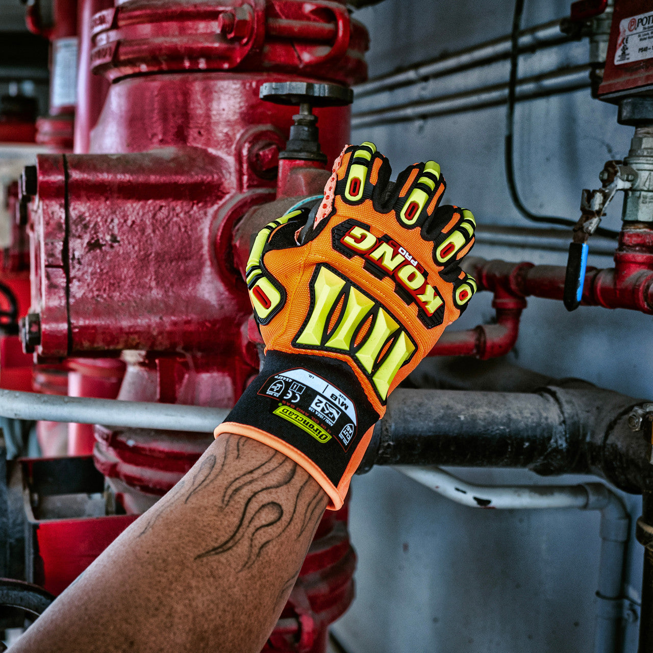 🧤 Bulk Ironclad KONG® Pro A6 Impact Work Gloves (SDX2P) – Kevlar® Cut Resistant – S–XXXL – Monster Bolts