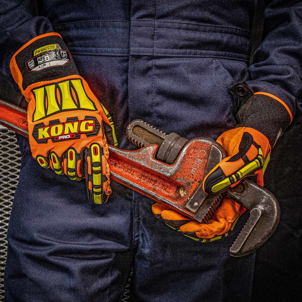 🧤 Bulk Ironclad KONG® Pro A6 Impact Work Gloves (SDX2P) – Kevlar® Cut Resistant – S–XXXL – Monster Bolts