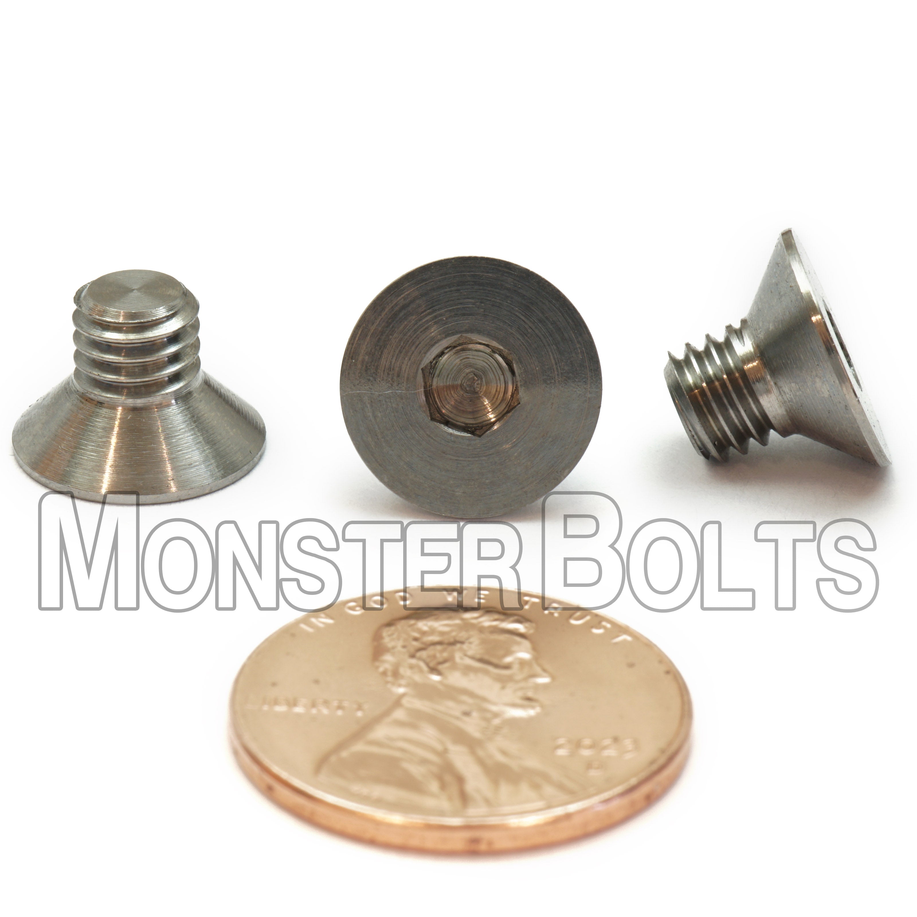 M6 Titanium Flat Head Socket Cap screws, DIN 7991